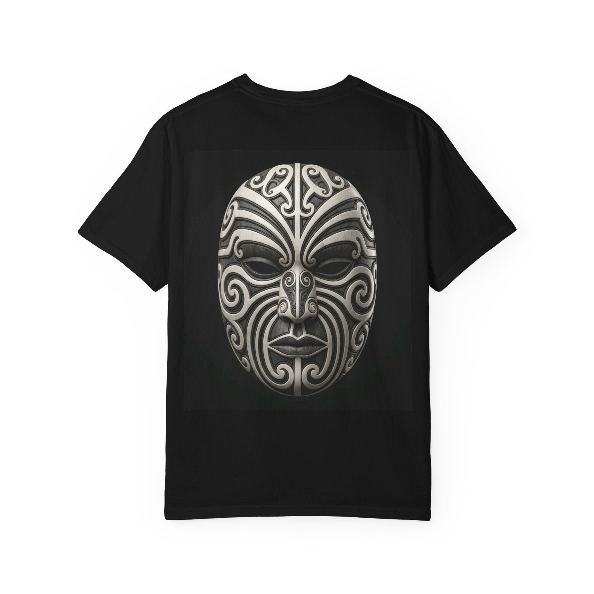 TNC 3D Carved Kirituhi Mask Tee — Premium Streetwear T-Shirt