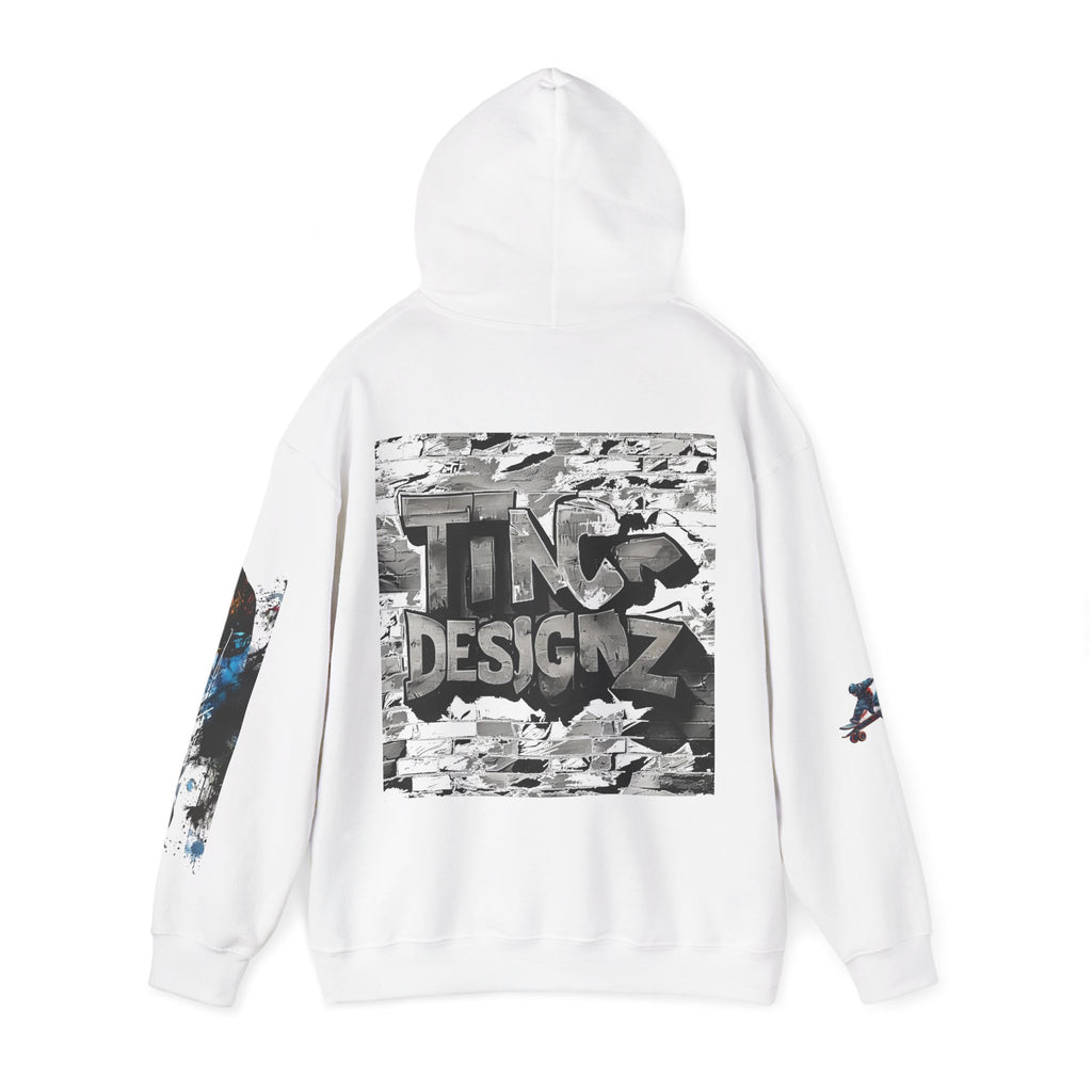 TNC Skater Skeleton Heavyweight Streetwear Hoodie