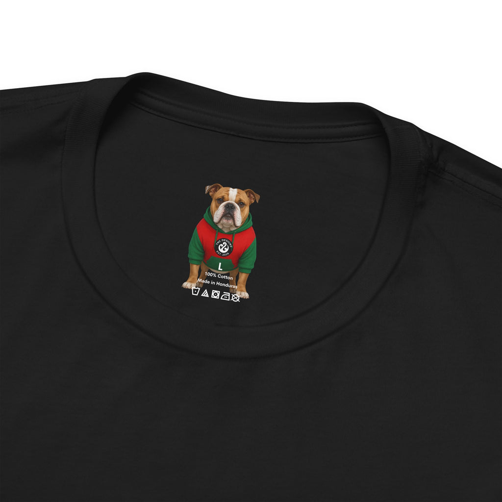 TNC Bulldog Heavyweight Streetwear Tee — Black