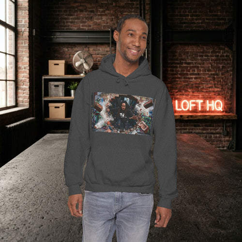 TNC "Wallbreak" 3D Transition Heavyweight Hoodie — Boxy Fit