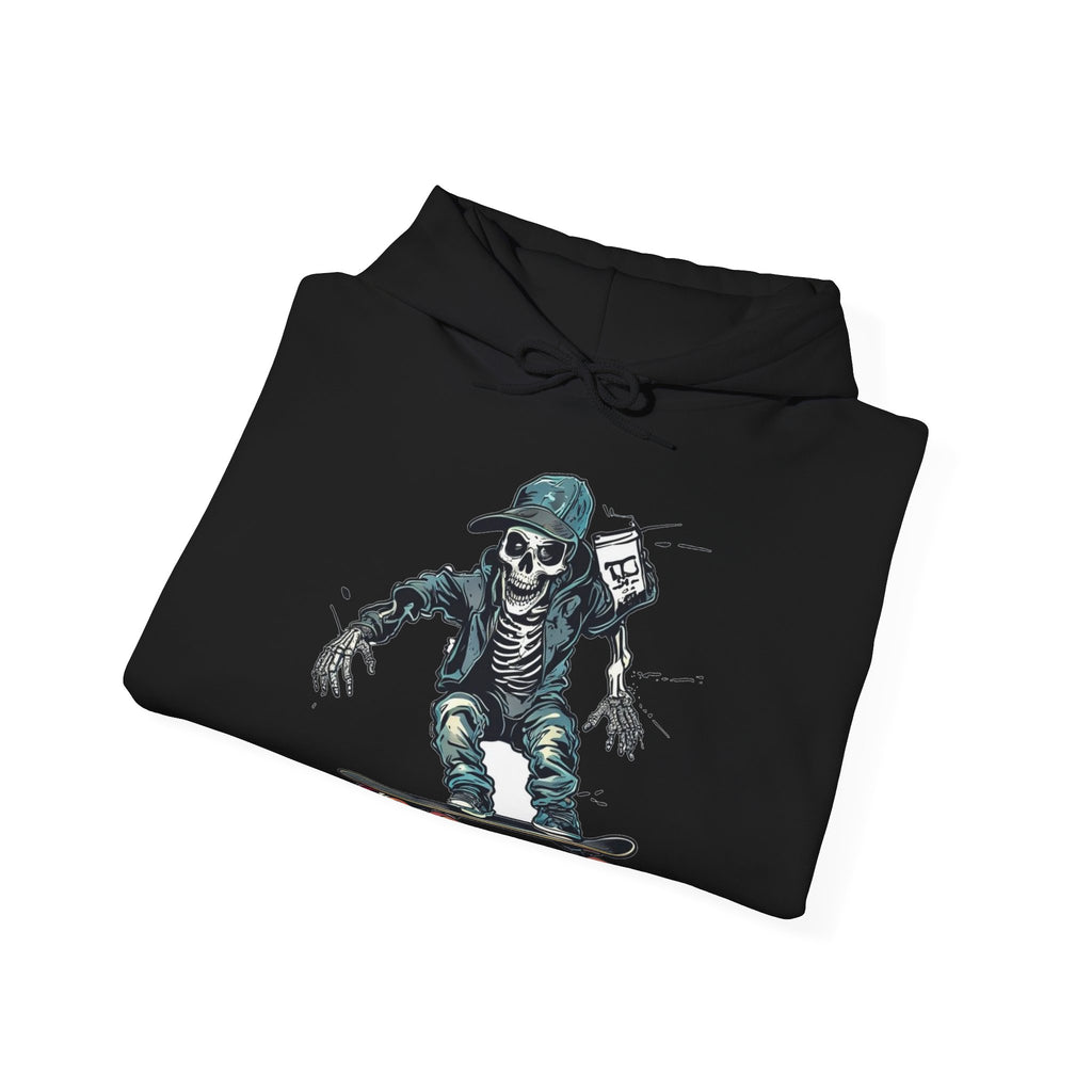 TNC Skater Skeleton Heavyweight Streetwear Hoodie