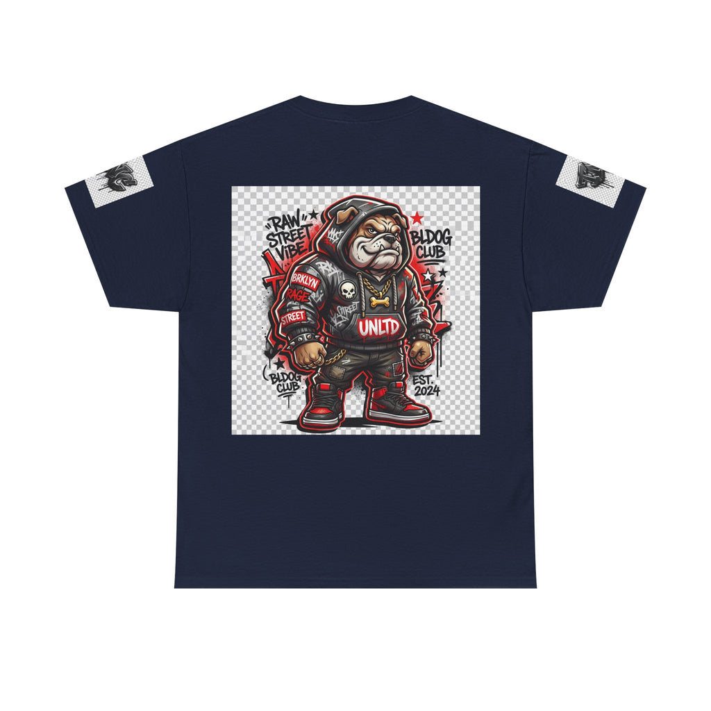 Bulldog Club Streetwear Tee — Graphic Urban Bulldog Hoodie Design