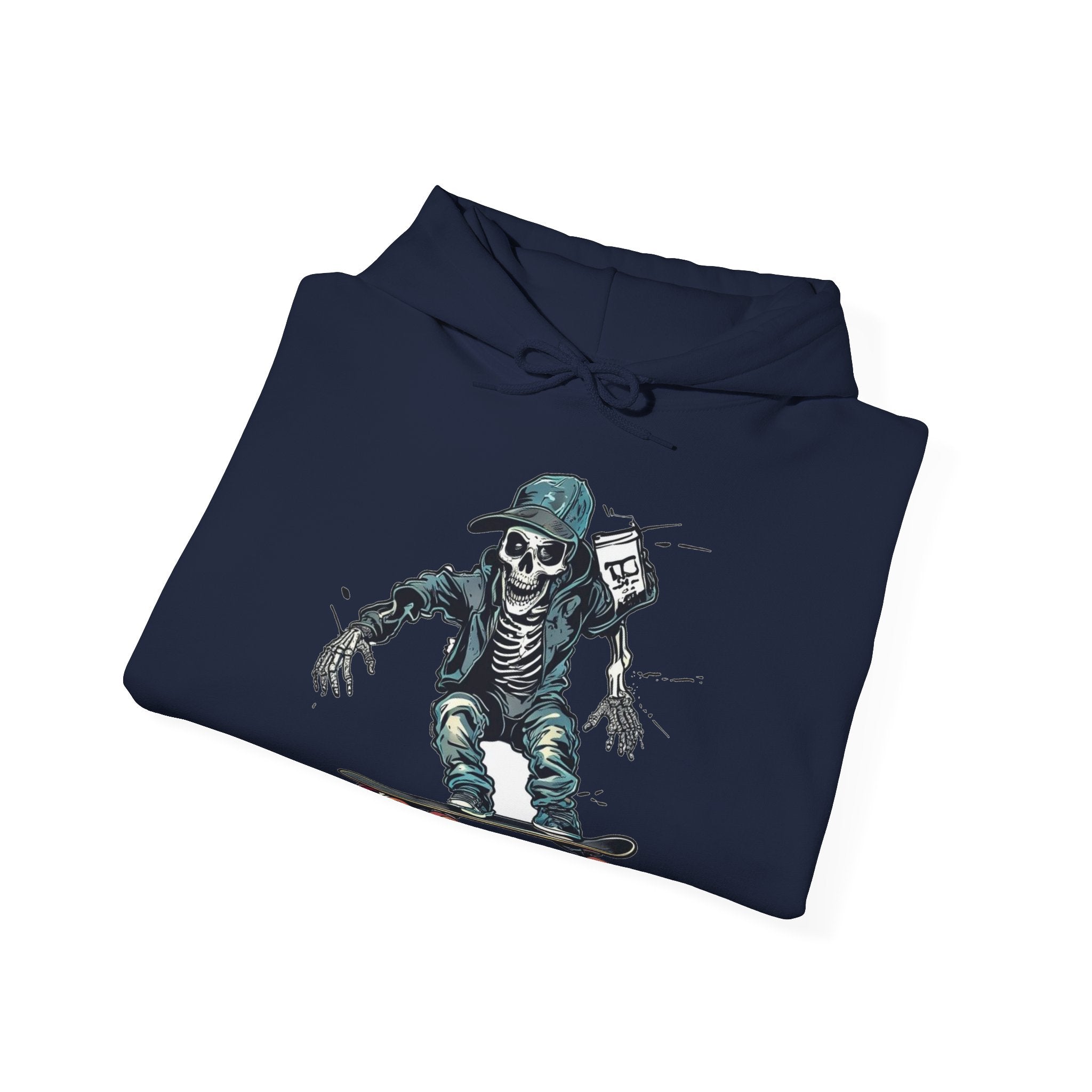 TNC Skater Skeleton Heavyweight Streetwear Hoodie
