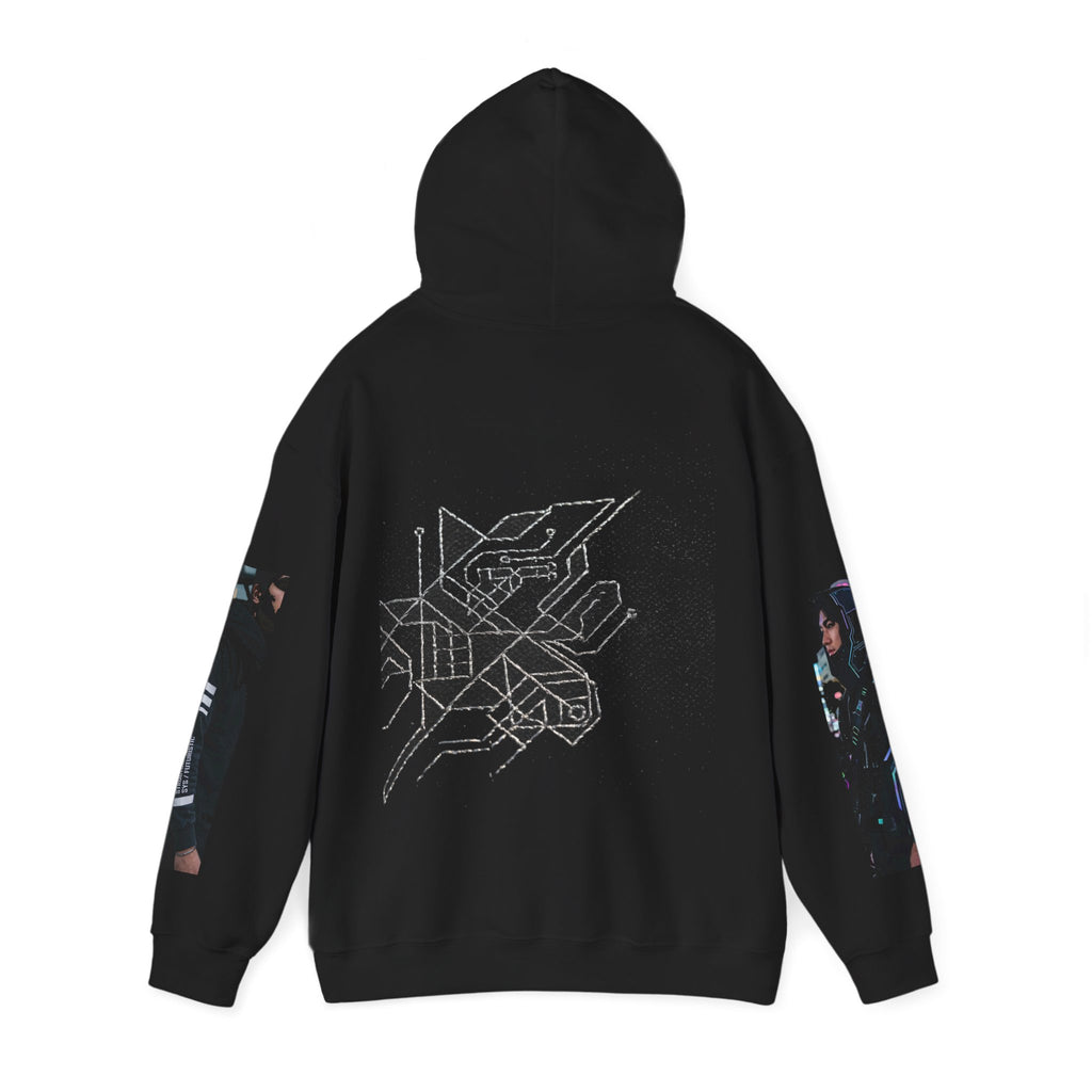 Cyberpunk Streetwear Hoodie — Futuristic Neon Urban Style - TNC Designz