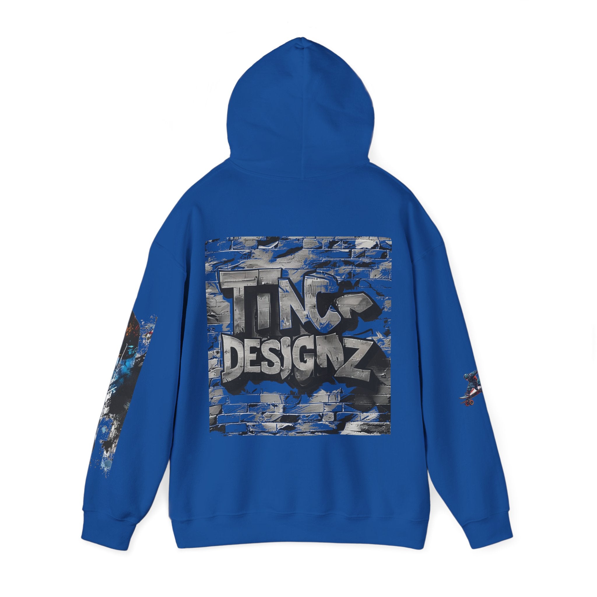 TNC Skater Skeleton Heavyweight Streetwear Hoodie