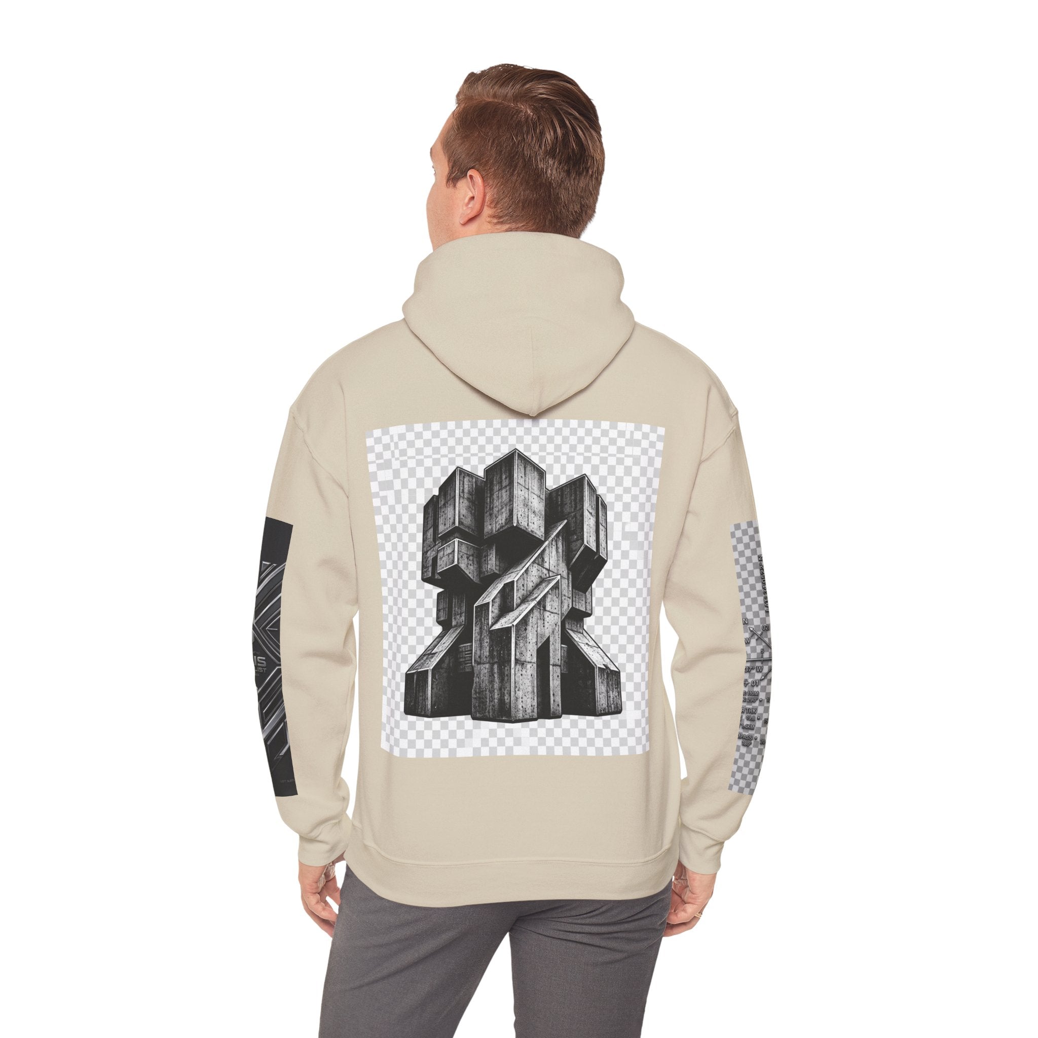 TNC Concrete Block Heavyweight Streetwear Hoodie