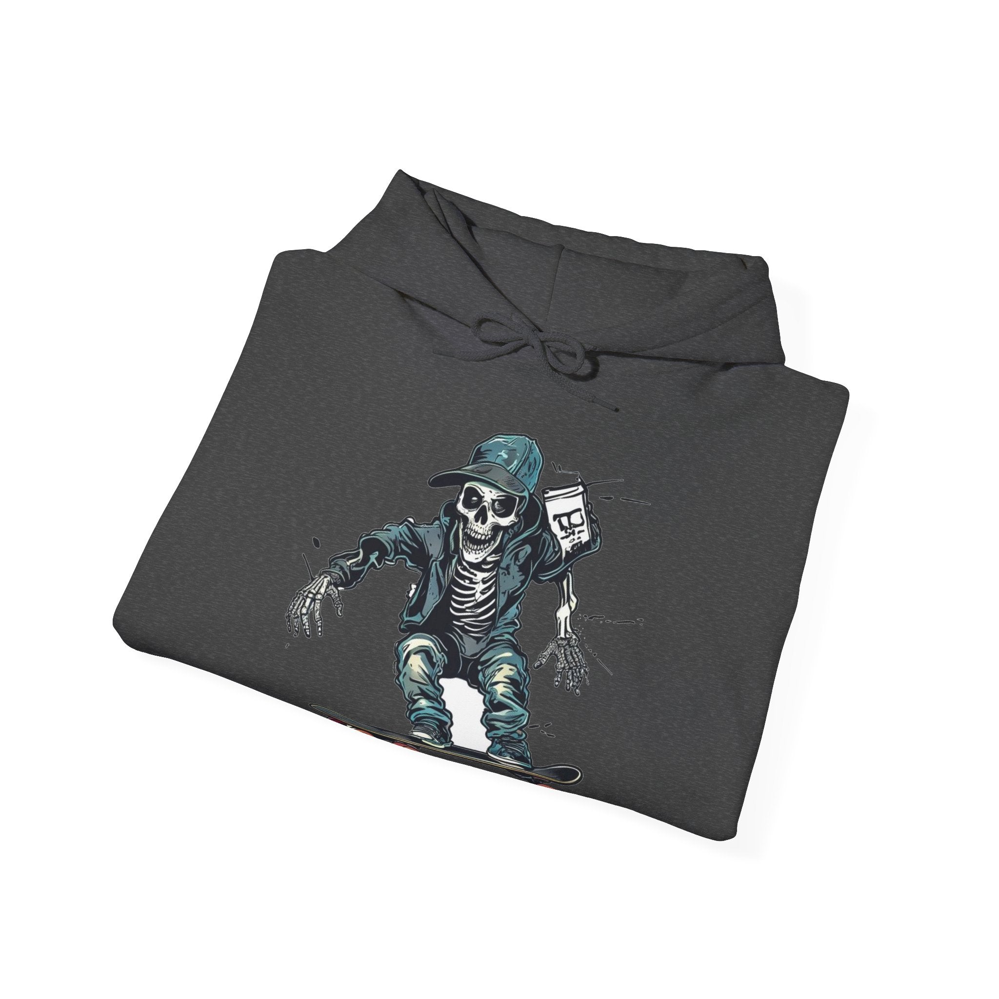 TNC Skater Skeleton Heavyweight Streetwear Hoodie