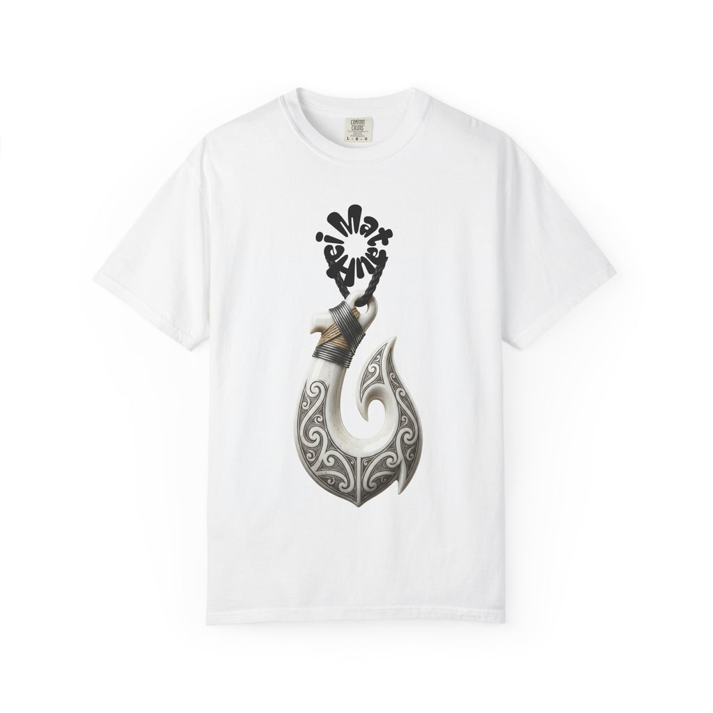 Maori Fishhook T-Shirt — Hei Matau Pendant Graphic Tee