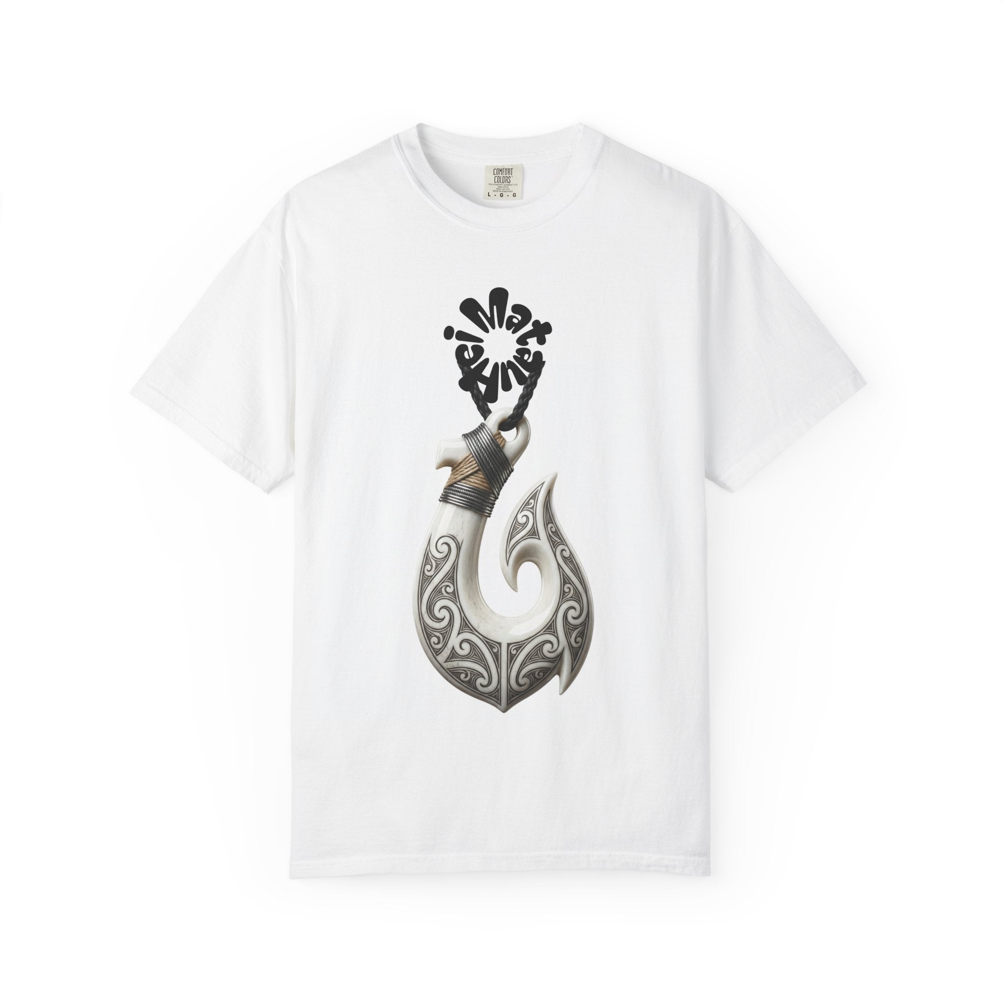 Maori Fishhook T-Shirt — Hei Matau Pendant Graphic Tee