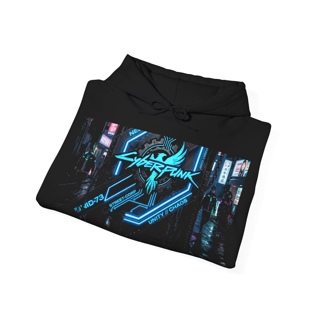 Cyberpunk Streetwear Hoodie — Futuristic Neon Urban Style - TNC Designz