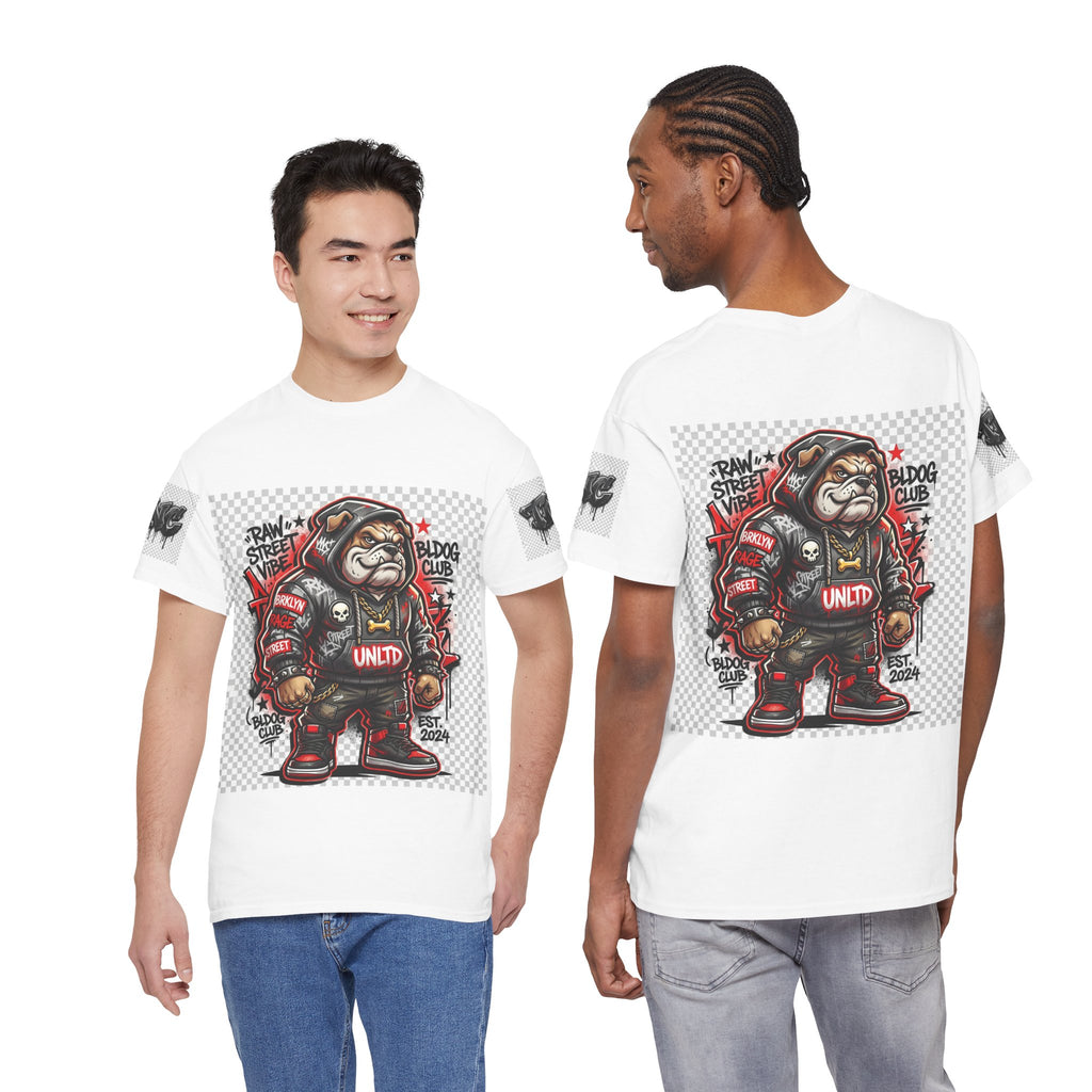 Bulldog Club Streetwear Tee — Graphic Urban Bulldog Hoodie Design