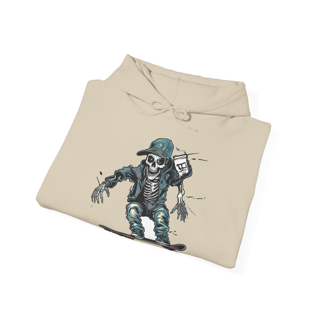 TNC Skater Skeleton Heavyweight Streetwear Hoodie