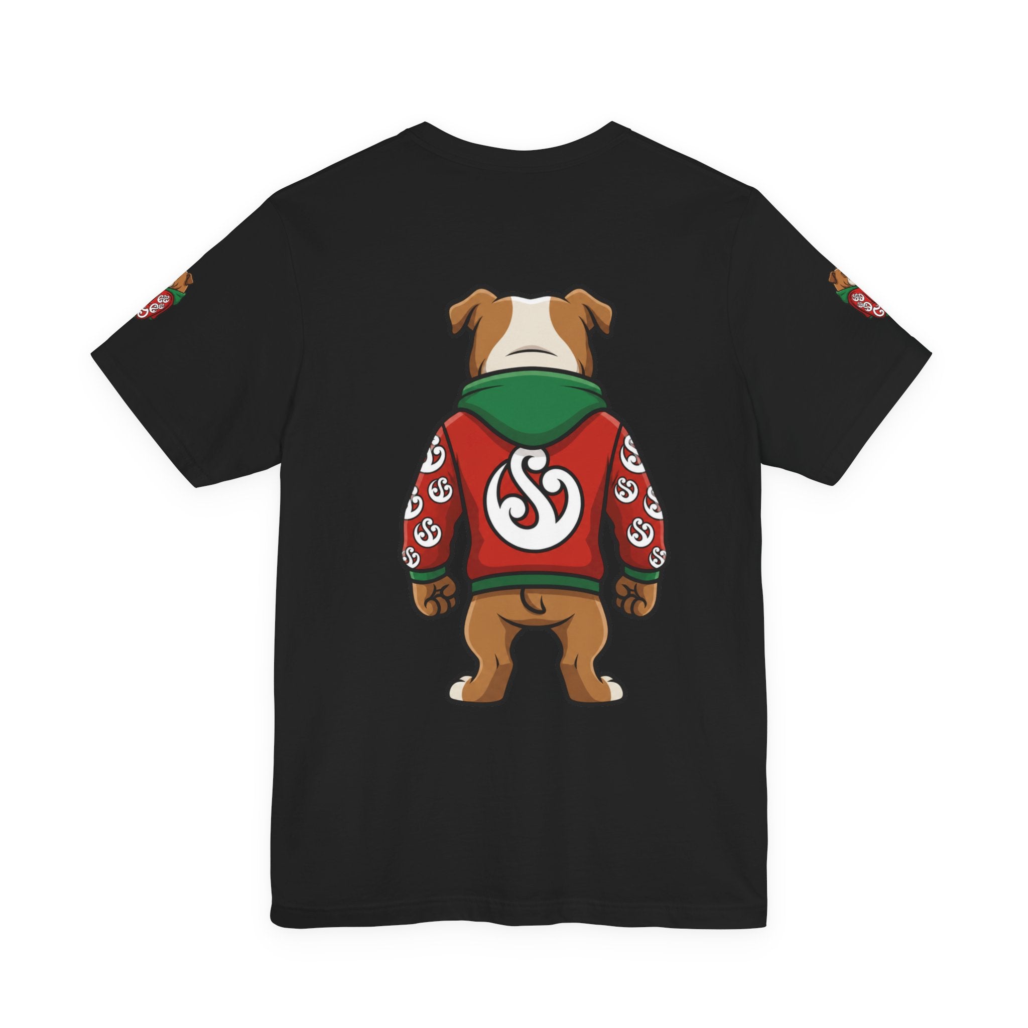 TNC Bulldog Heavyweight Streetwear Tee — Black