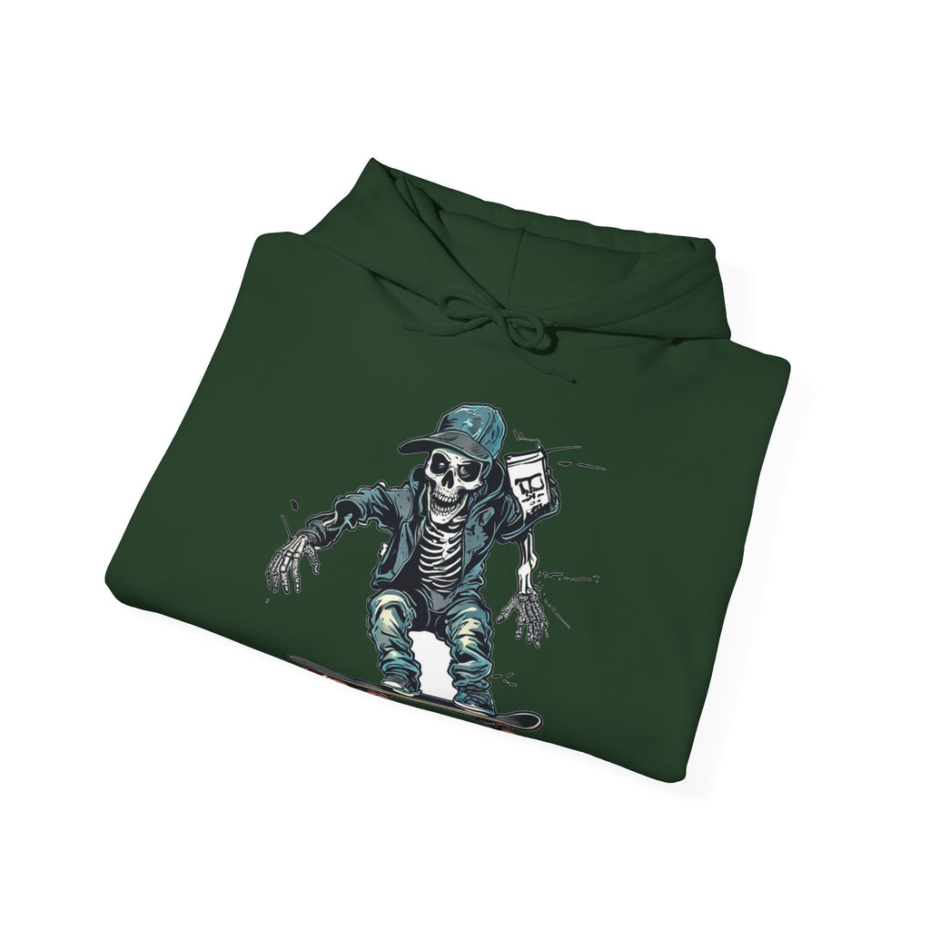 TNC Skater Skeleton Heavyweight Streetwear Hoodie