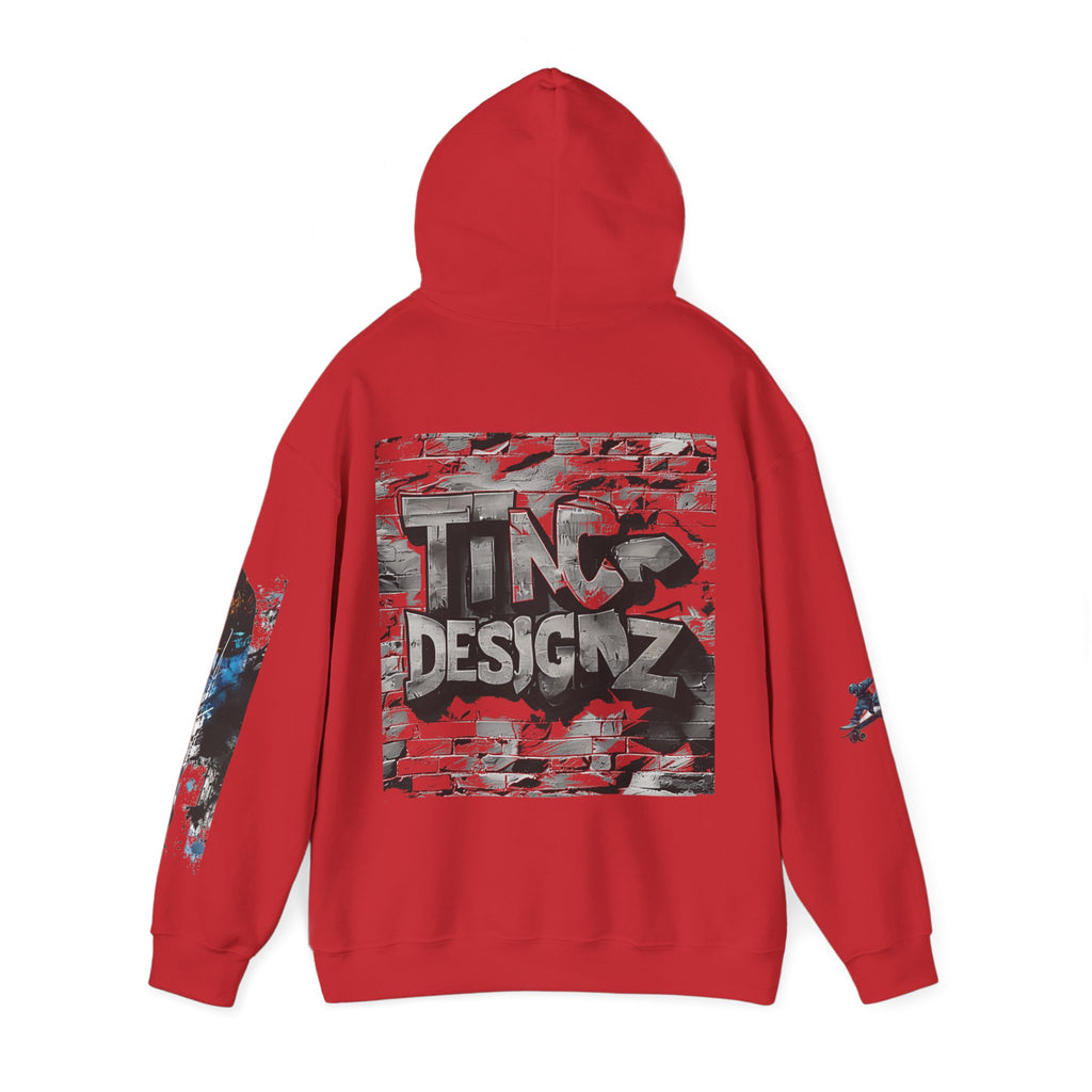 TNC Skater Skeleton Heavyweight Streetwear Hoodie