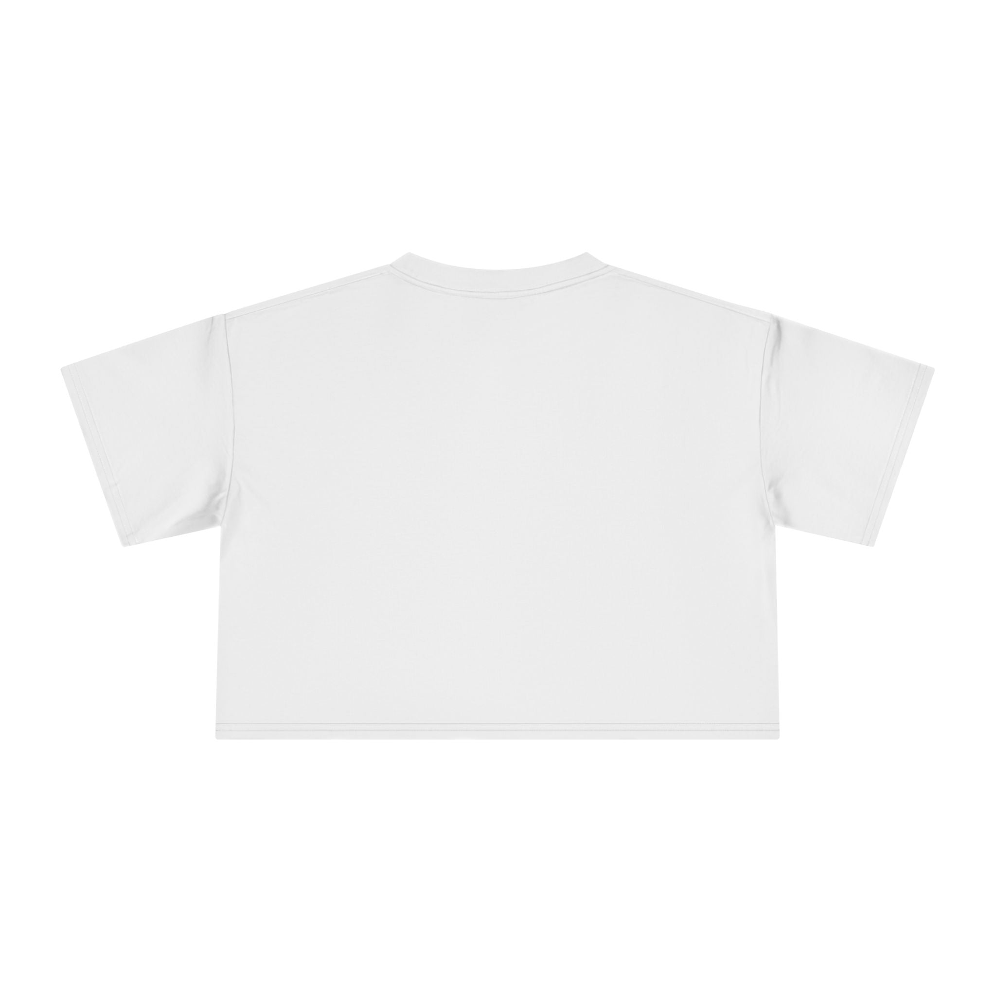 Tie-Dye Crop Tee — Light Blue Spiral "TNC Designz EST. 2024" - Heavyweight Streetwear