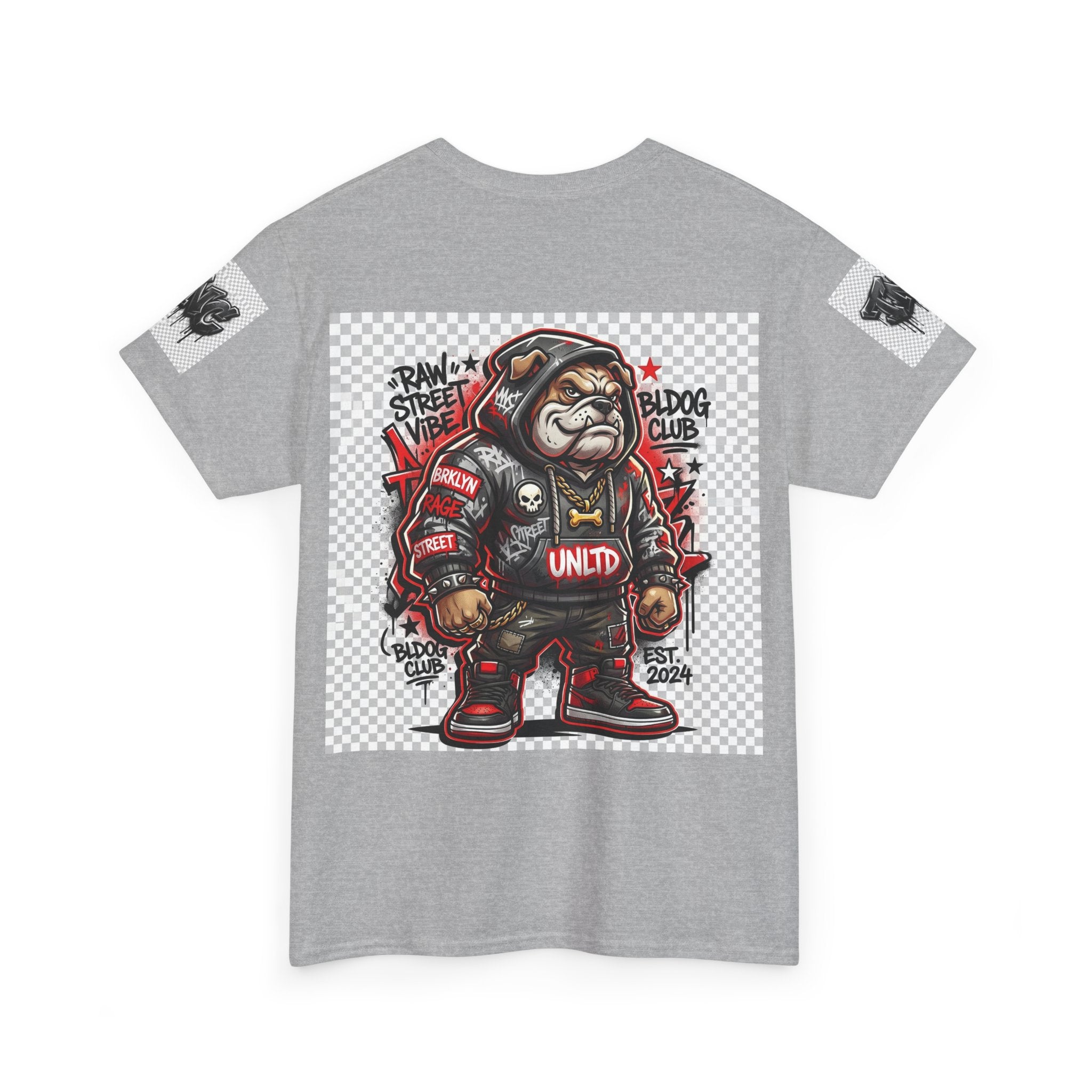 Bulldog Club Streetwear Tee — Graphic Urban Bulldog Hoodie Design