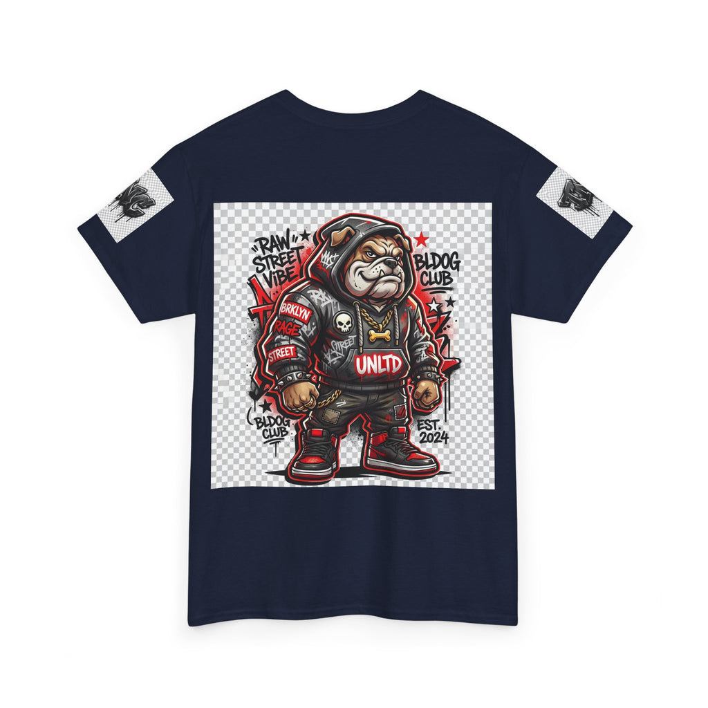 Bulldog Club Streetwear Tee — Graphic Urban Bulldog Hoodie Design