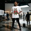 TNC Bulldog Heavyweight Streetwear Tee — White
