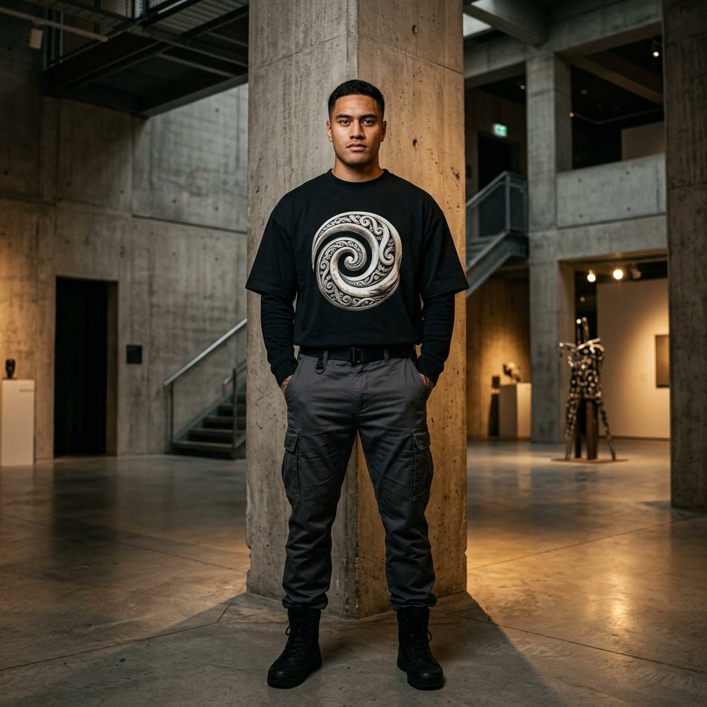 Koru Graphic T-Shirt — Clean Koru Symbol for Growth & New Beginnings - TNC Designz