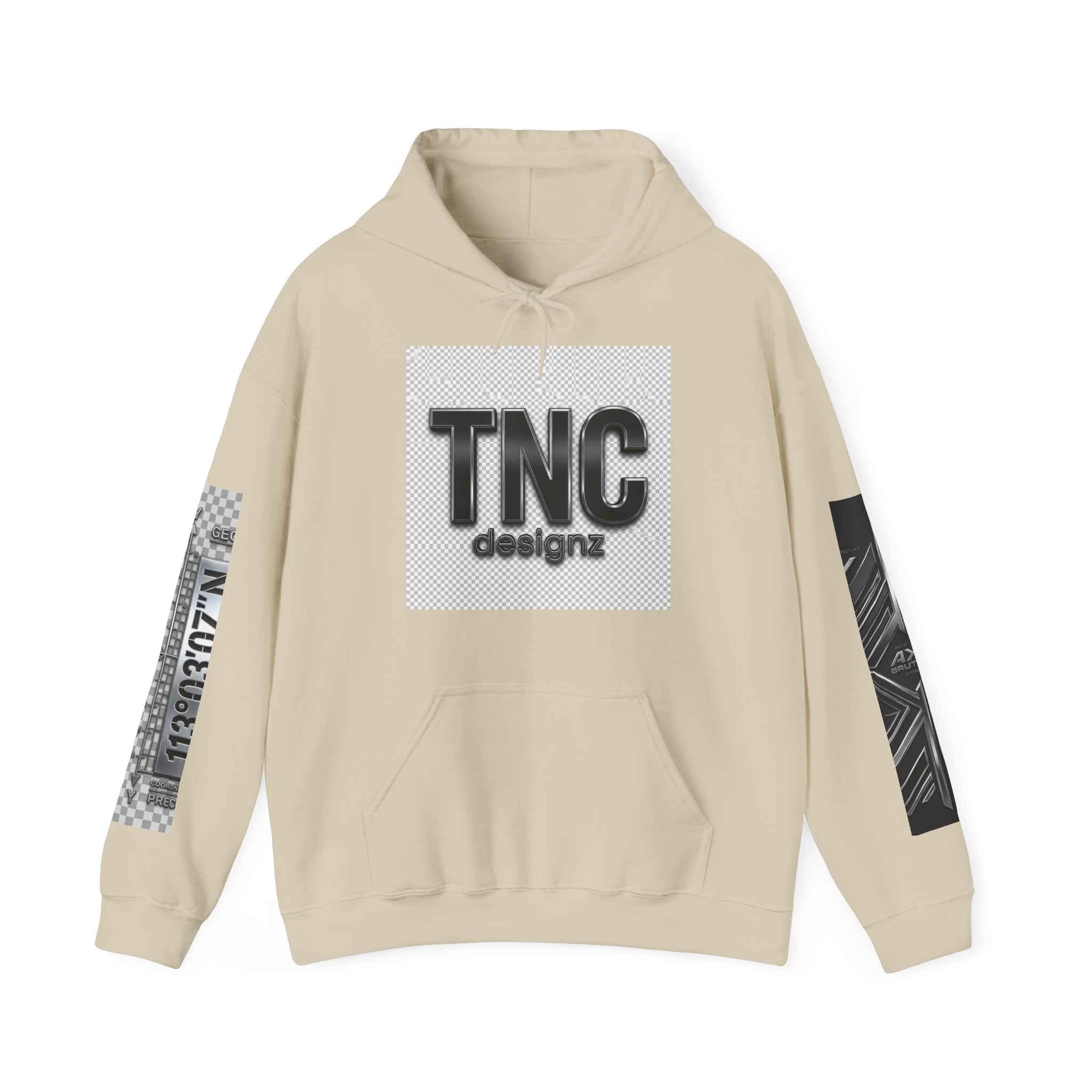 TNC Concrete Block Heavyweight Streetwear Hoodie