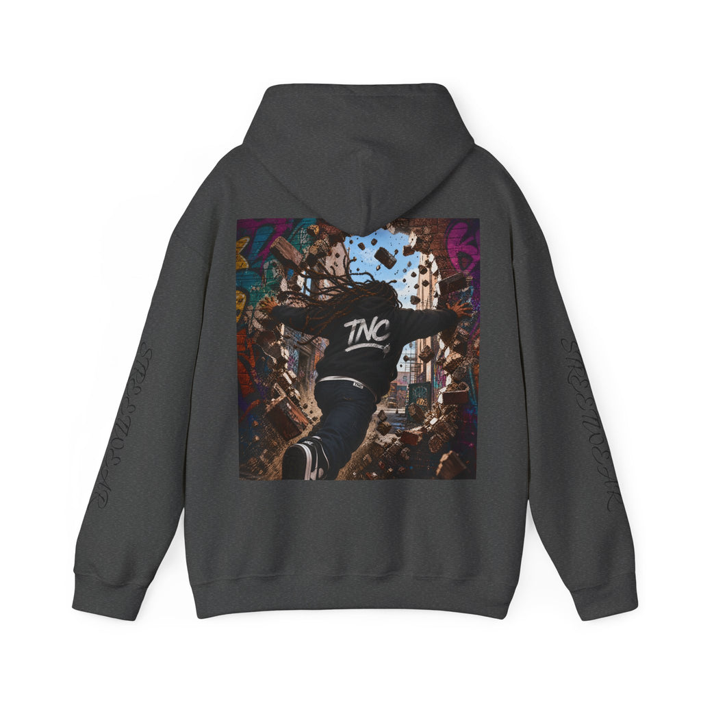 TNC "Wallbreak" 3D Transition Heavyweight Hoodie — Boxy Fit