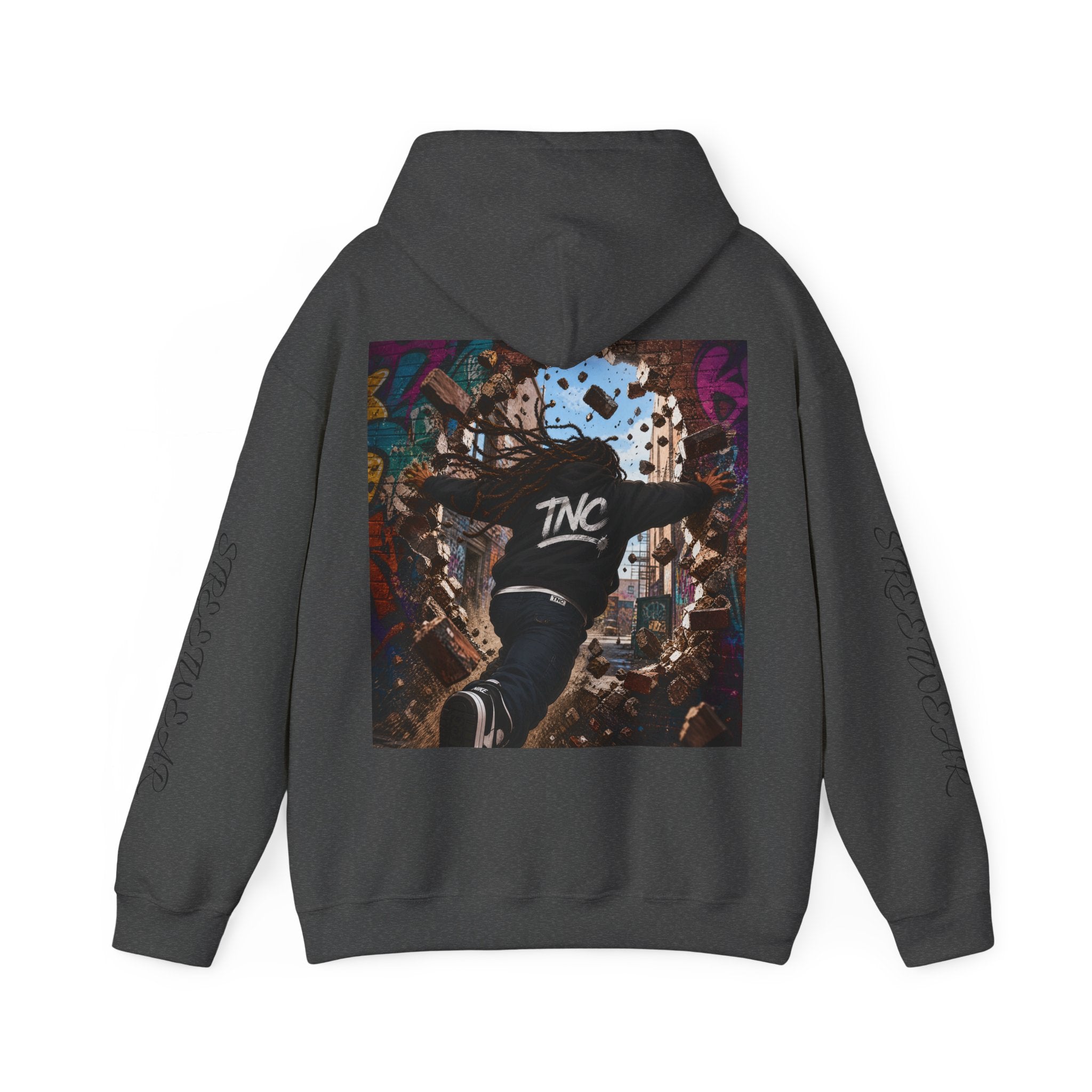 TNC "Wallbreak" 3D Transition Heavyweight Hoodie — Boxy Fit