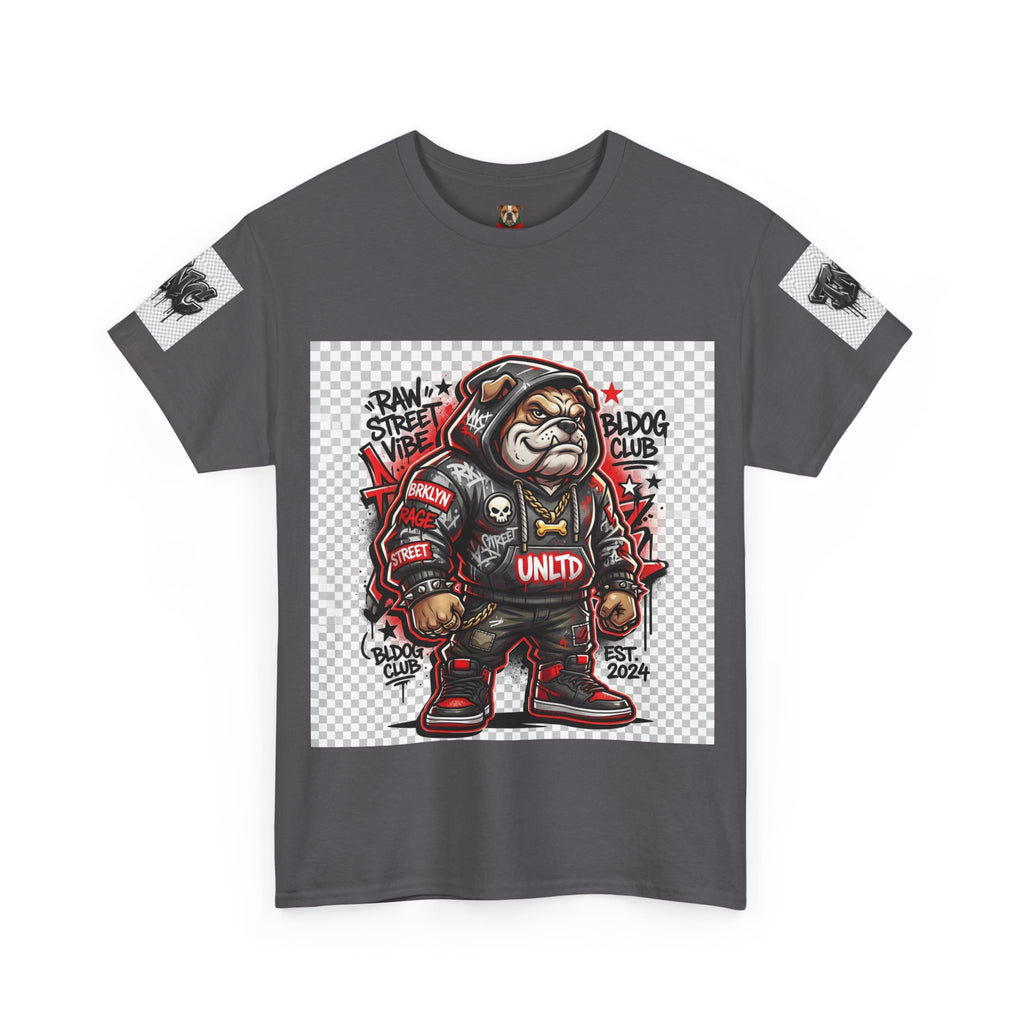 Bulldog Club Streetwear Tee — Graphic Urban Bulldog Hoodie Design