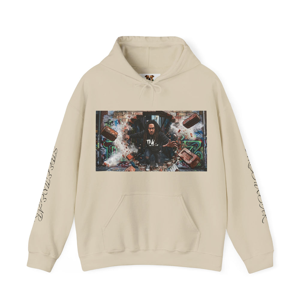 TNC "Wallbreak" 3D Transition Heavyweight Hoodie — Boxy Fit