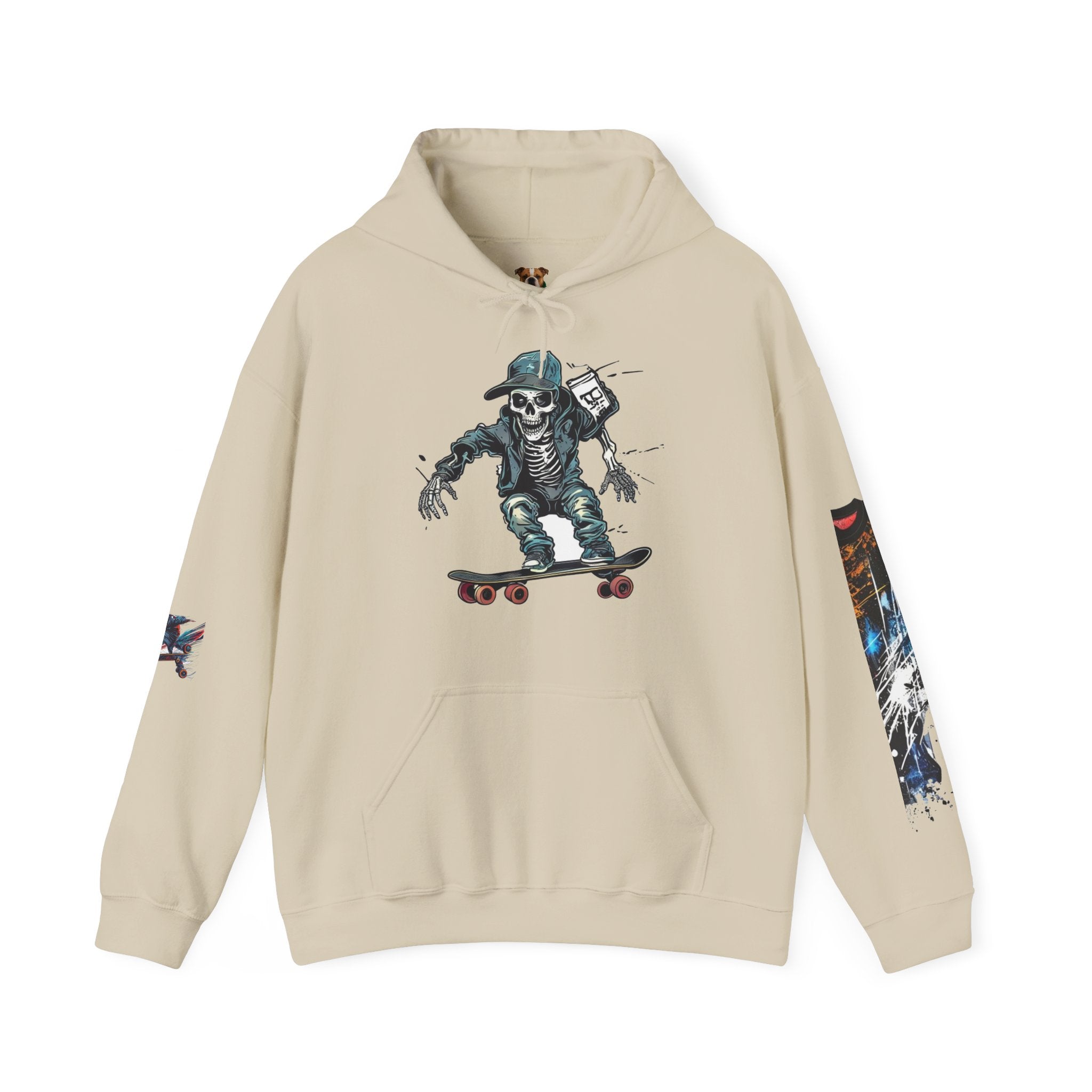 TNC Skater Skeleton Heavyweight Streetwear Hoodie