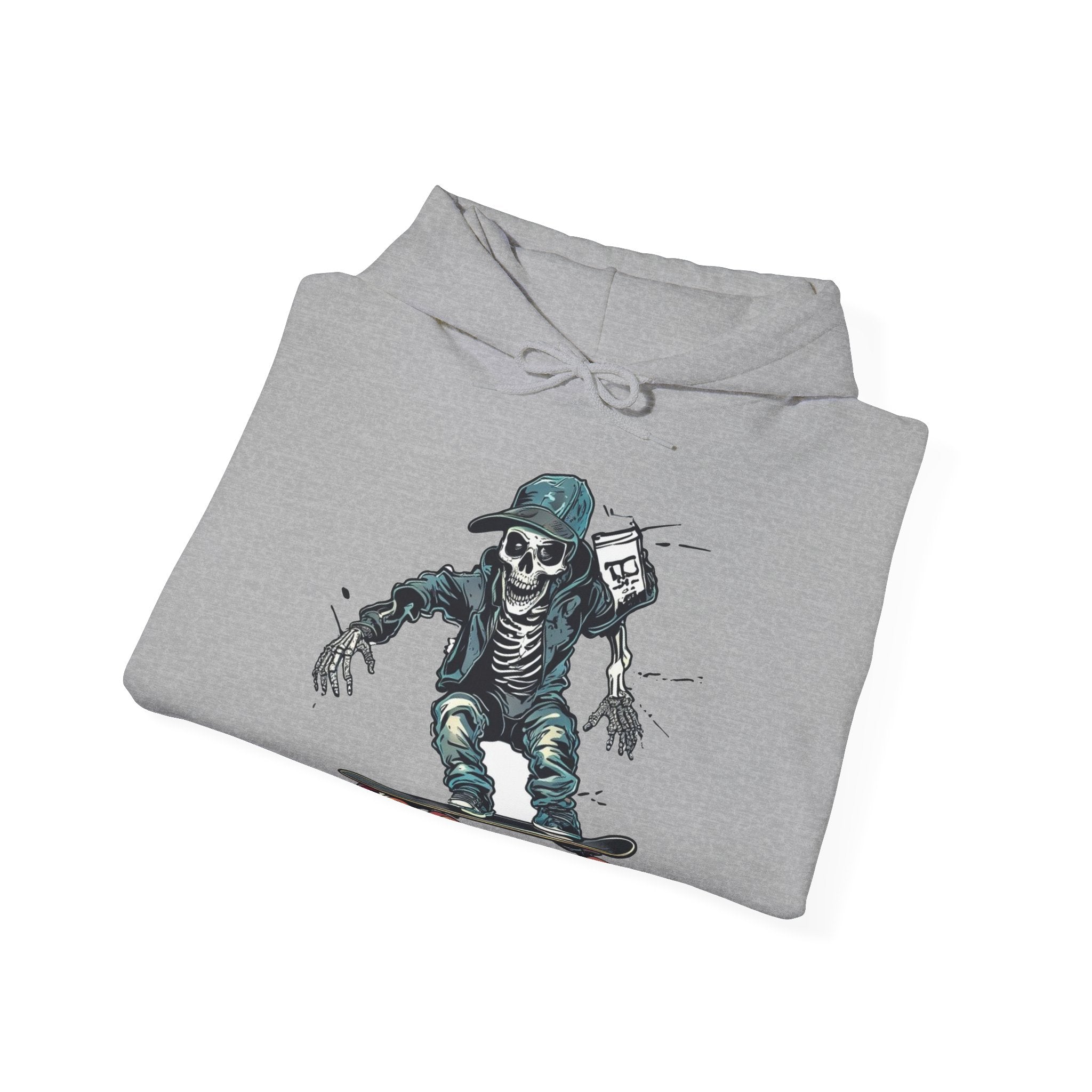 TNC Skater Skeleton Heavyweight Streetwear Hoodie