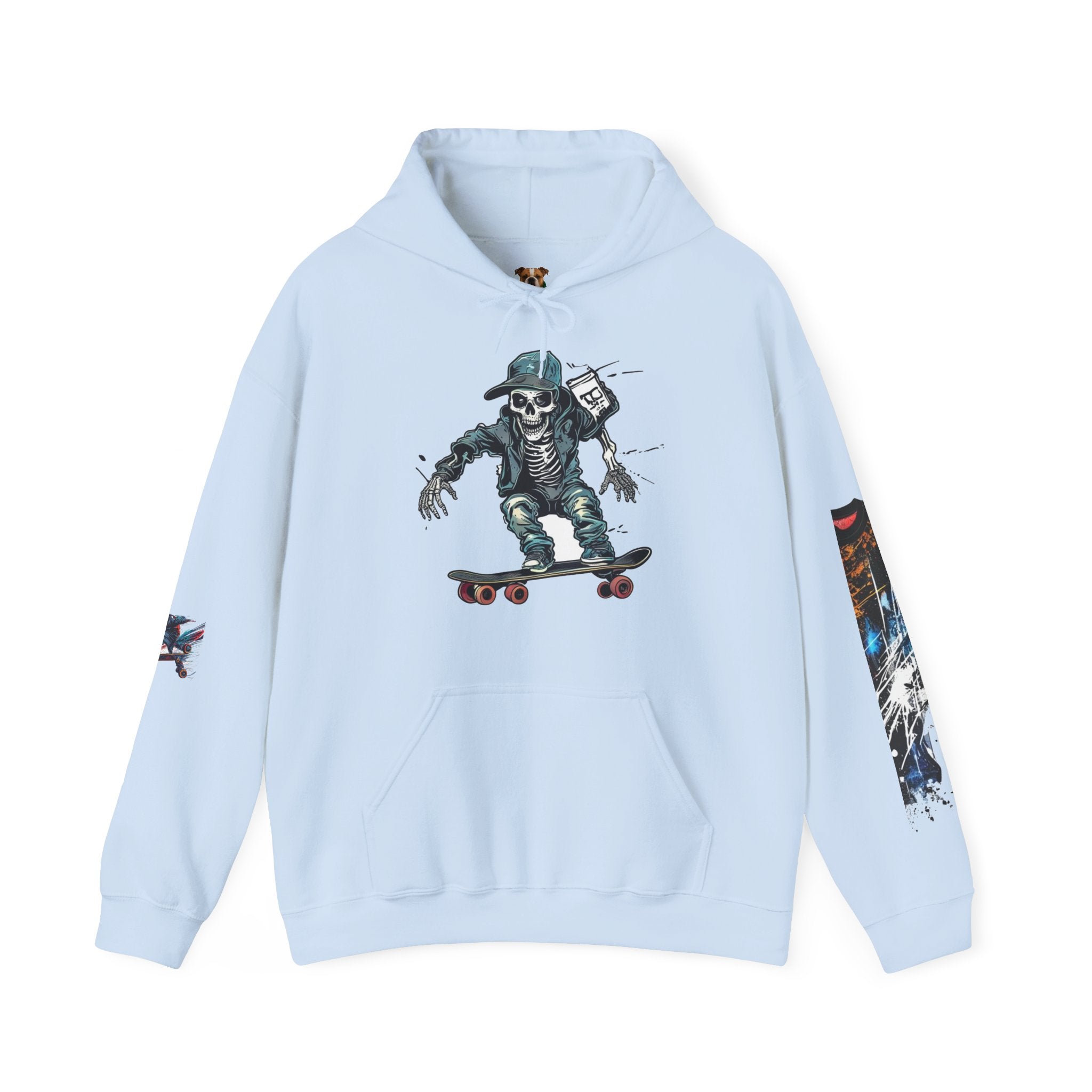 TNC Skater Skeleton Heavyweight Streetwear Hoodie