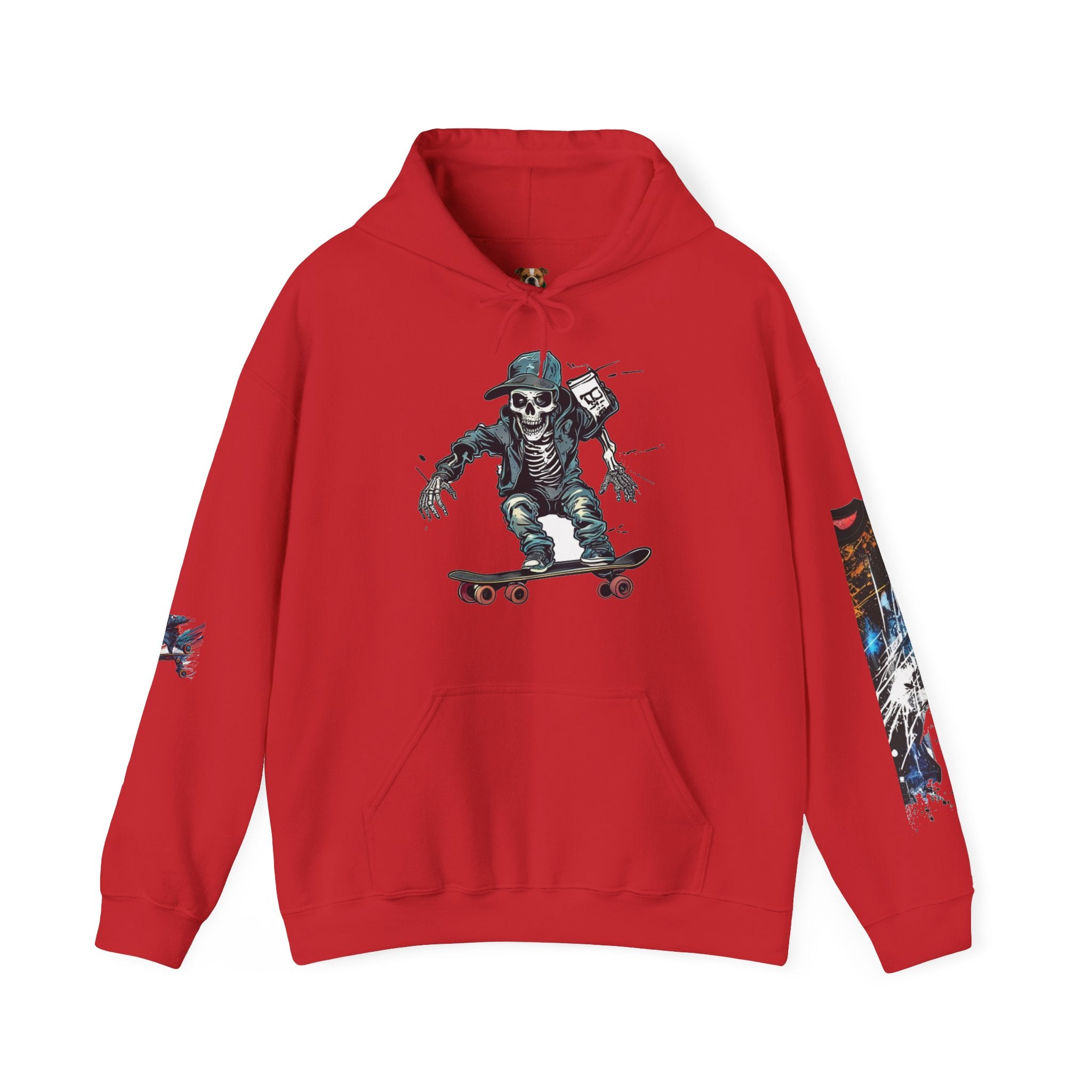 TNC Skater Skeleton Heavyweight Streetwear Hoodie