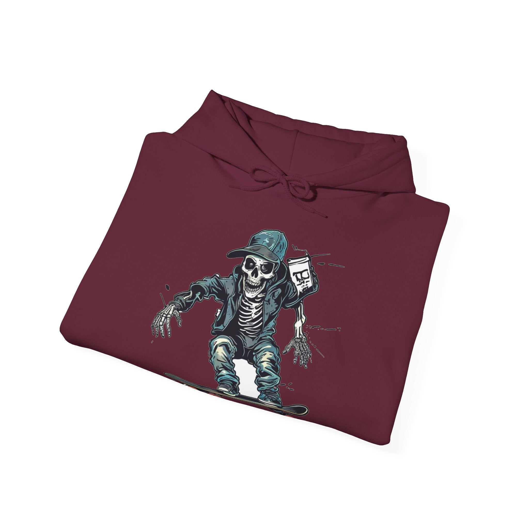TNC Skater Skeleton Heavyweight Streetwear Hoodie