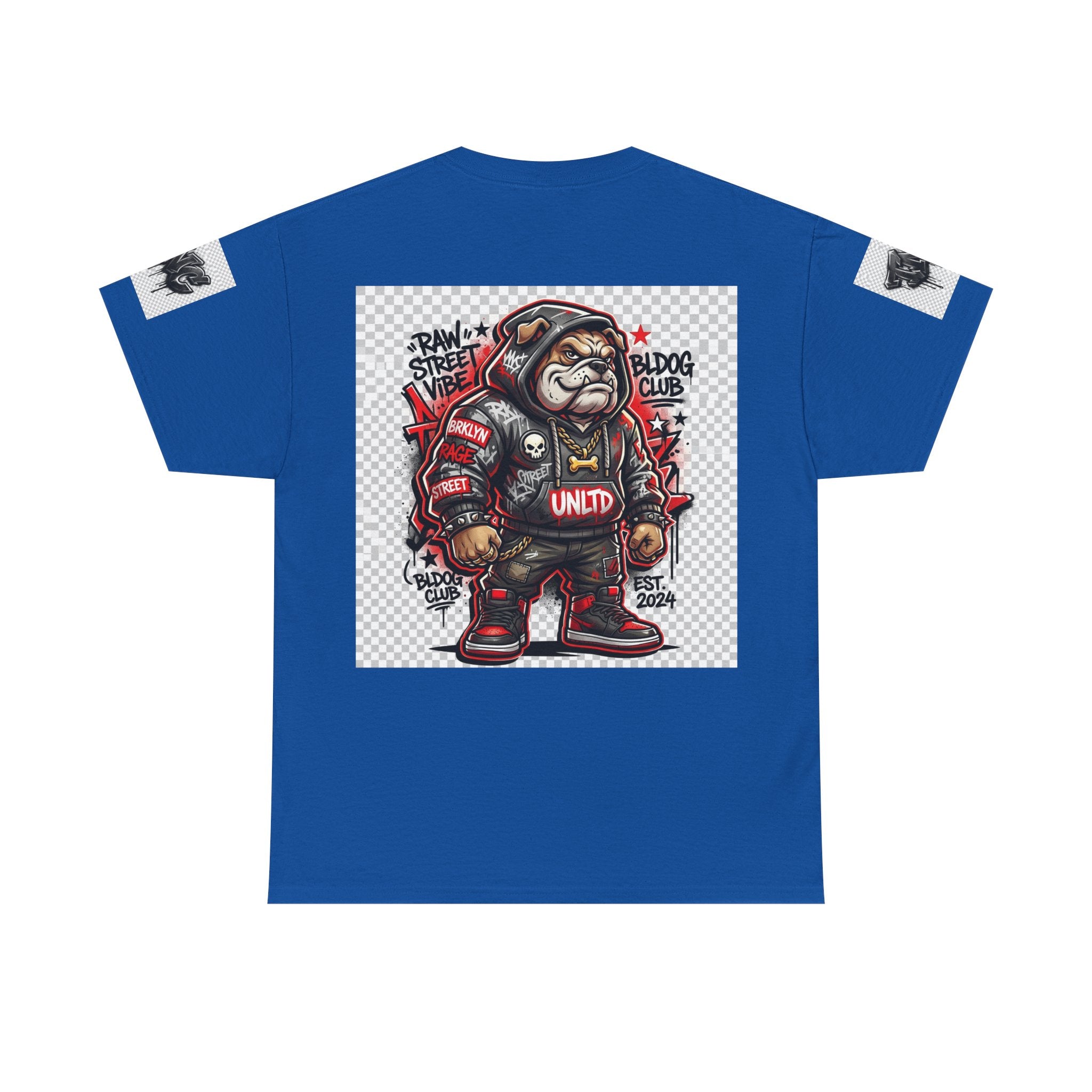 Bulldog Club Streetwear Tee — Graphic Urban Bulldog Hoodie Design