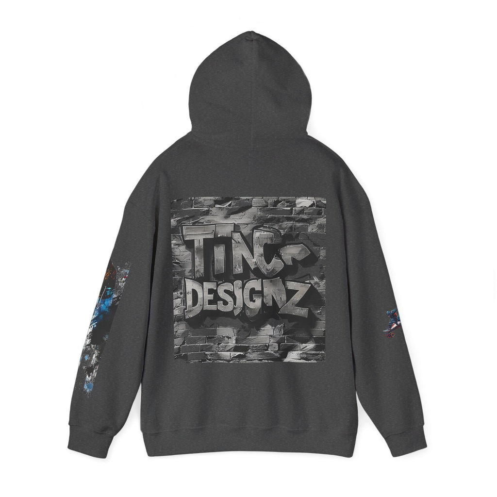 TNC Skater Skeleton Heavyweight Streetwear Hoodie