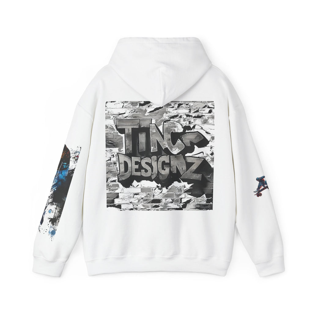 TNC Skater Skeleton Heavyweight Streetwear Hoodie