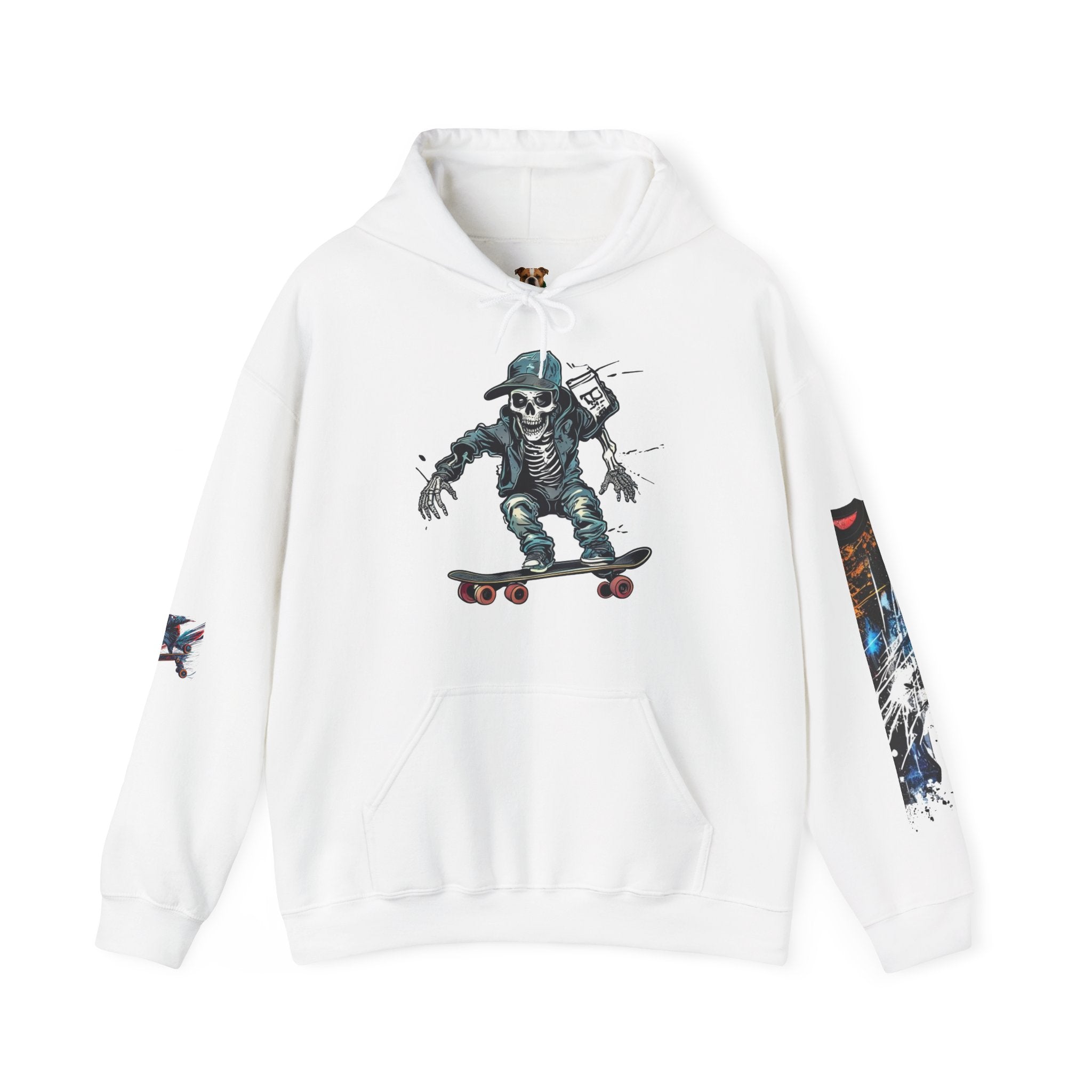 TNC Skater Skeleton Heavyweight Streetwear Hoodie