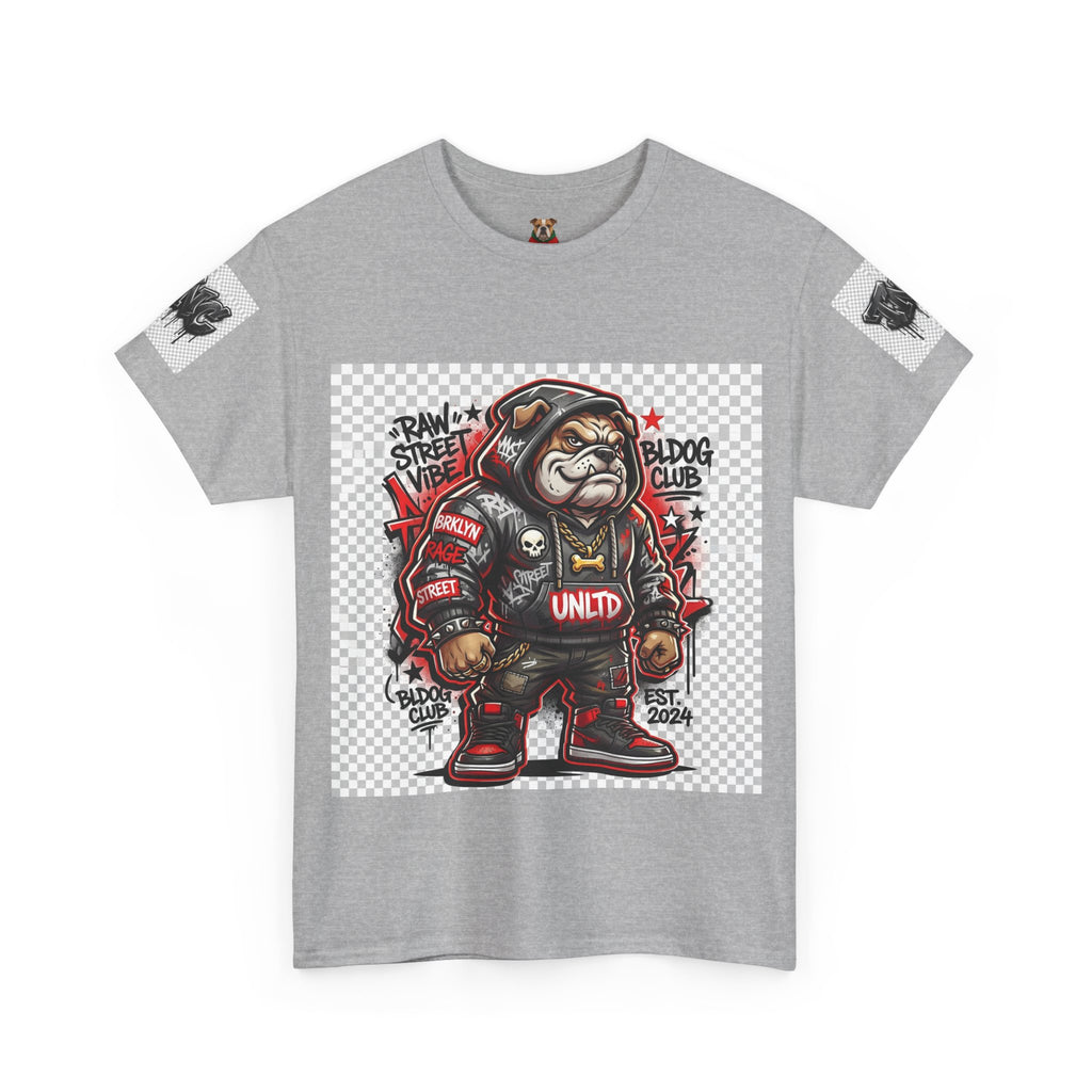 Bulldog Club Streetwear Tee — Graphic Urban Bulldog Hoodie Design