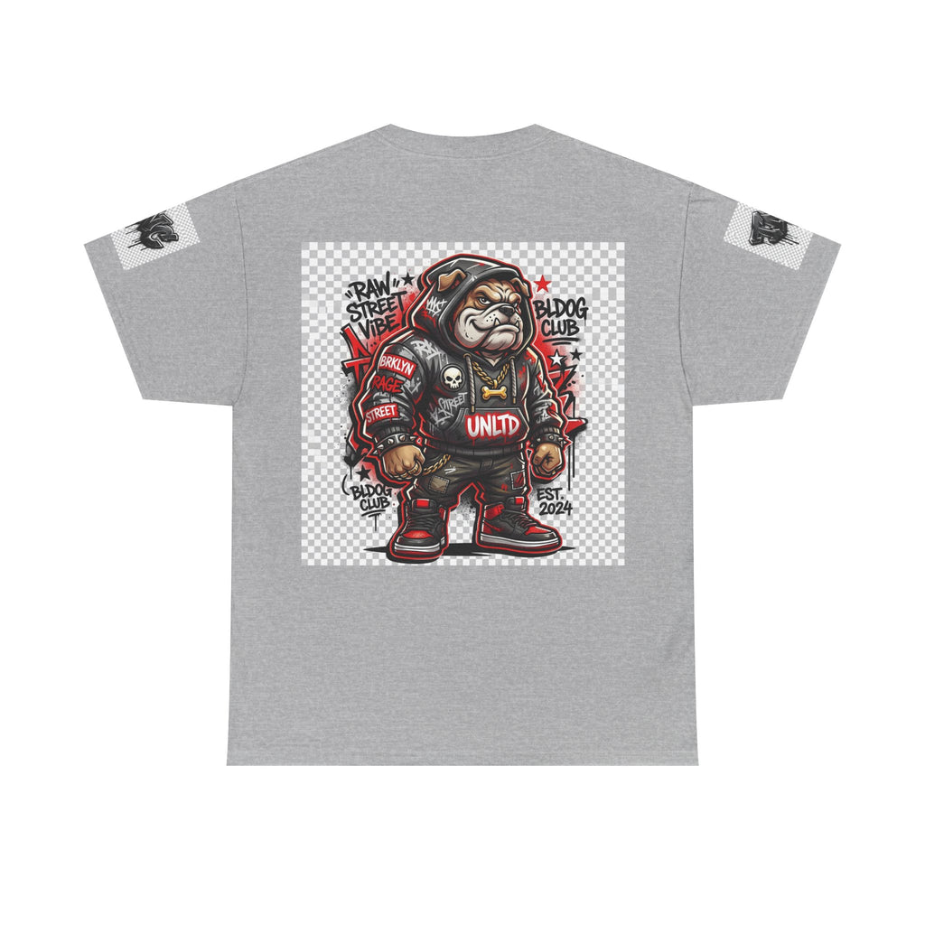 Bulldog Club Streetwear Tee — Graphic Urban Bulldog Hoodie Design