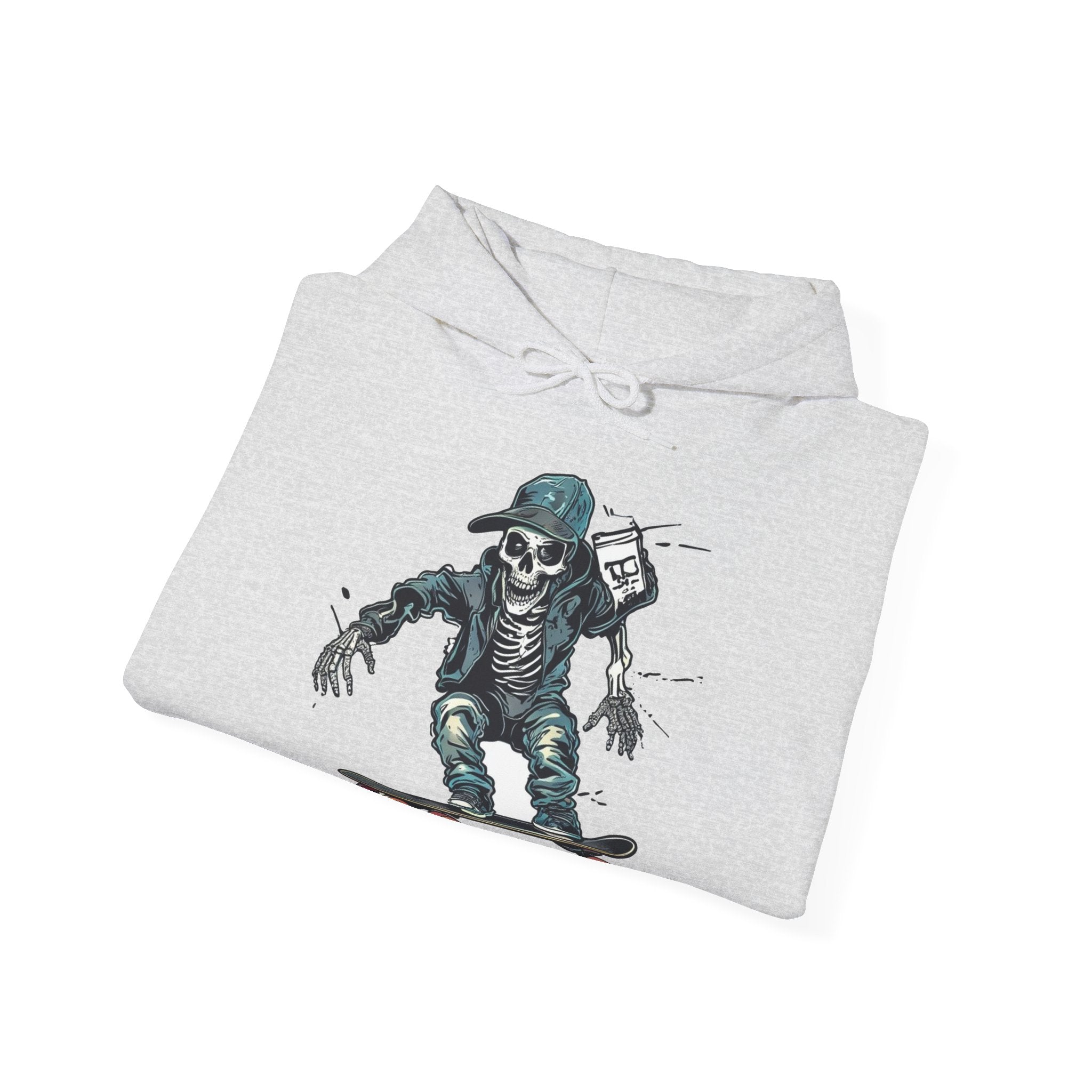 TNC Skater Skeleton Heavyweight Streetwear Hoodie