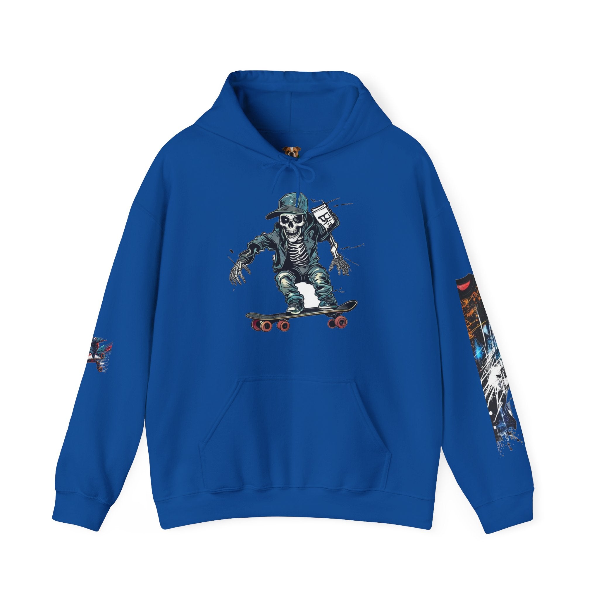 TNC Skater Skeleton Heavyweight Streetwear Hoodie