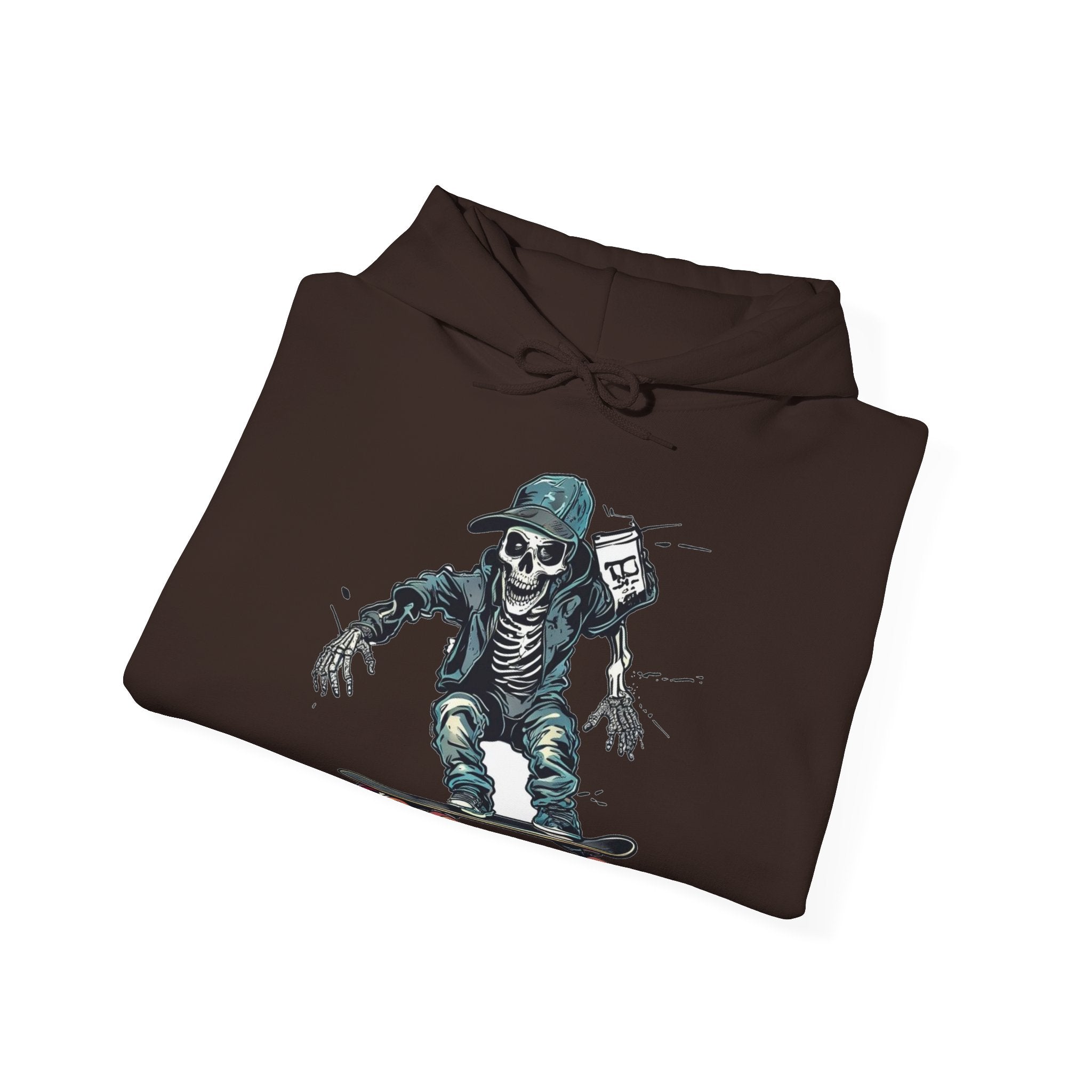 TNC Skater Skeleton Heavyweight Streetwear Hoodie