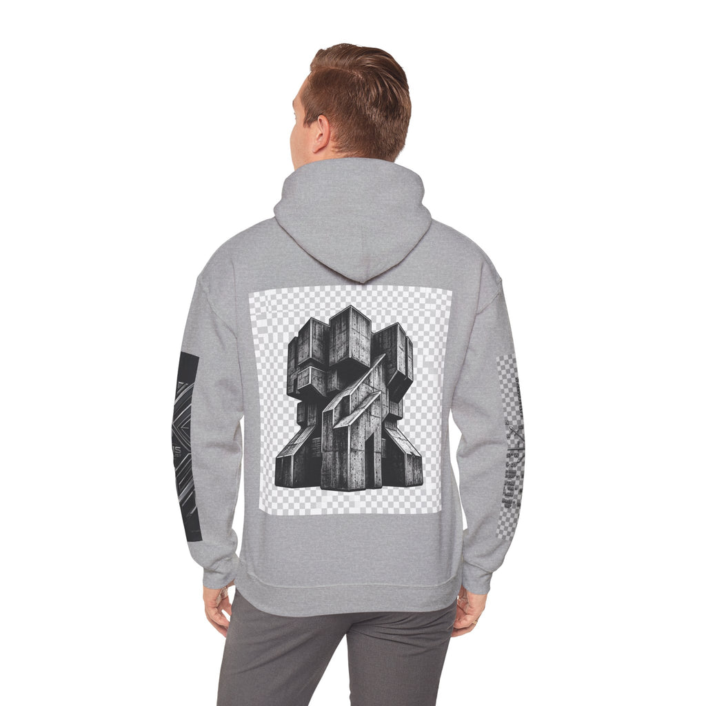 TNC Concrete Block Heavyweight Streetwear Hoodie