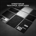 TNC Streetwear Brand Tech Pack Templates - TNC Designz