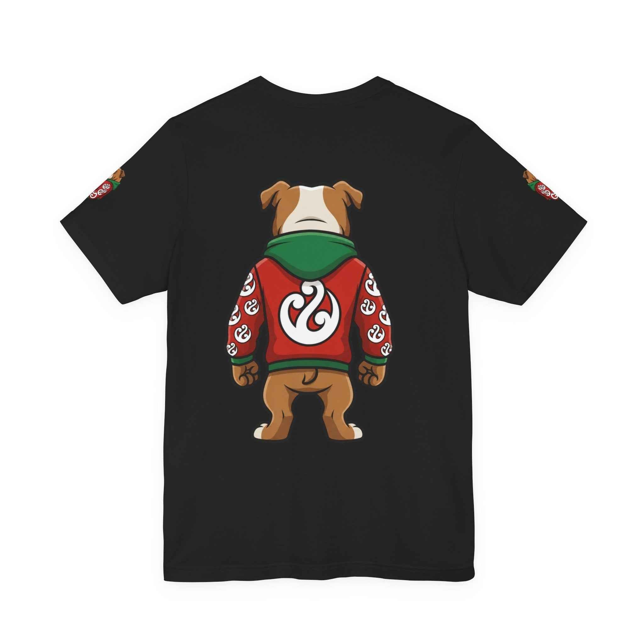 TNC Bulldog Heavyweight Streetwear Tee — Black streetwear product image 12 - TNC Designz